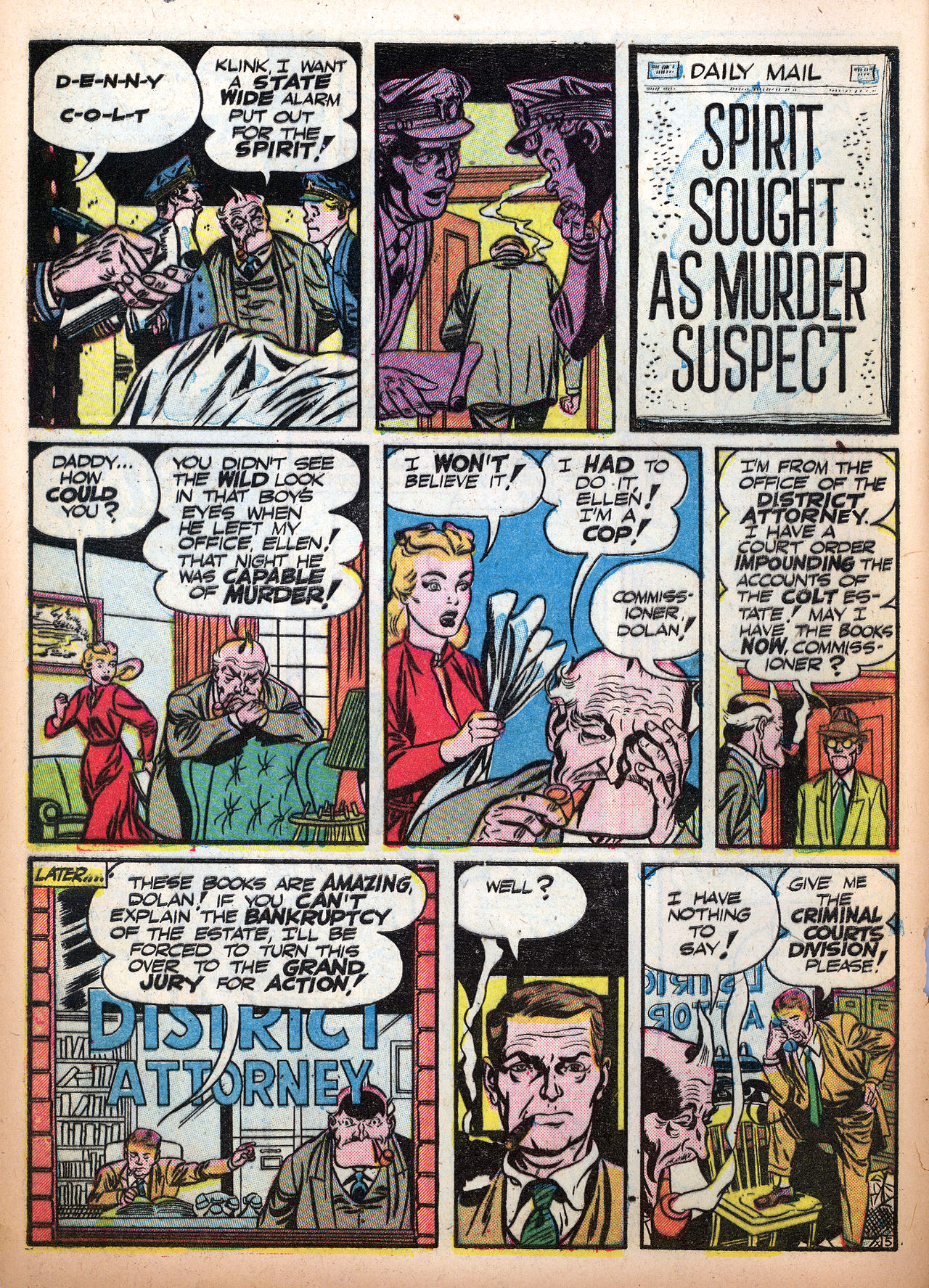 Read online The Spirit (1952) comic -  Issue #1 - 8