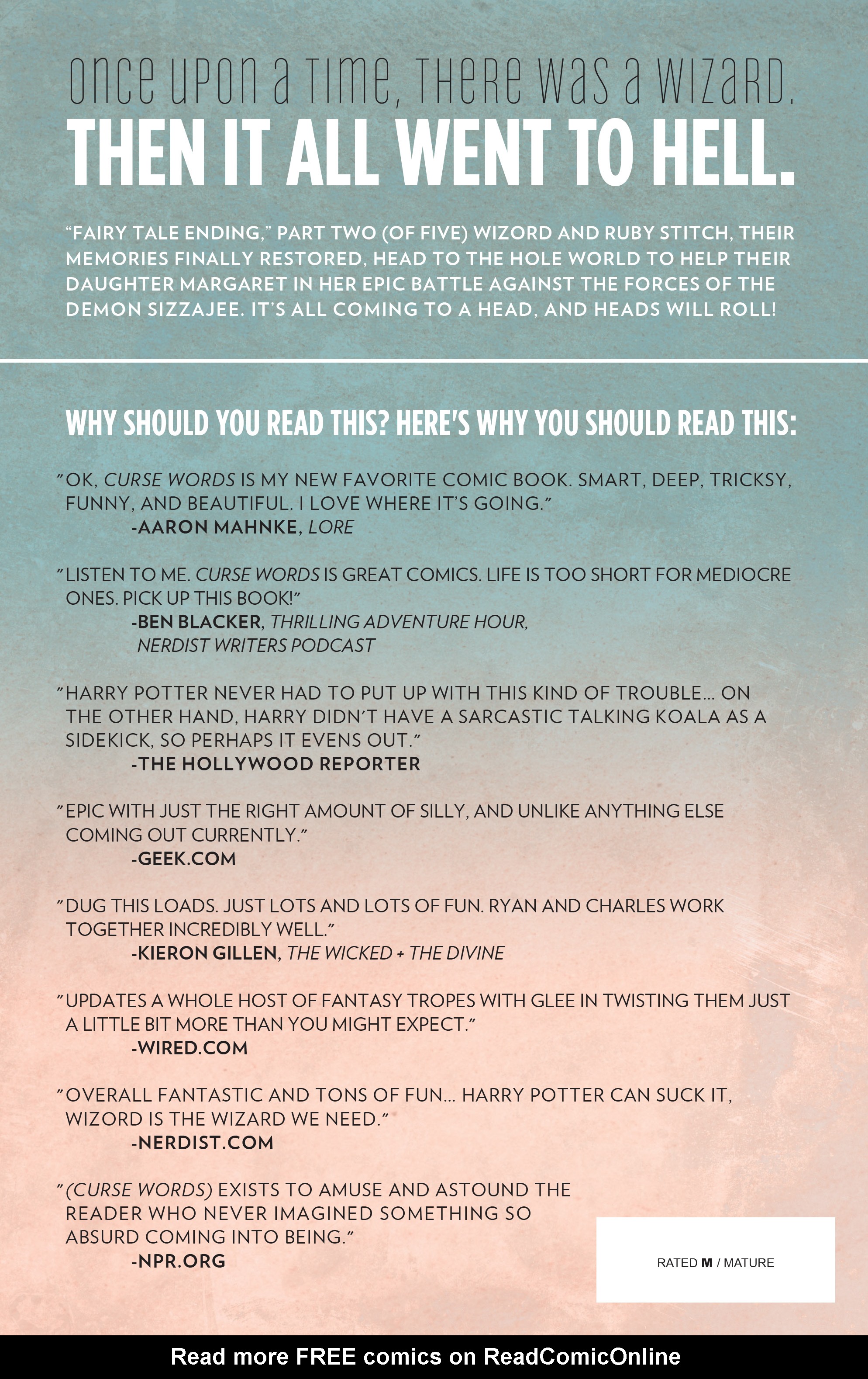 Read online Curse Words comic -  Issue #22 - 24