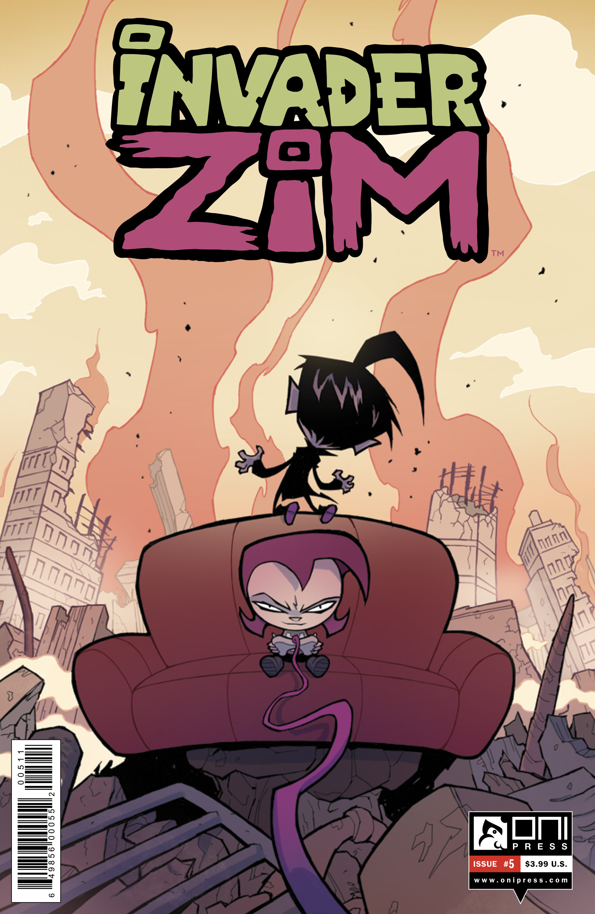 Read online Invader Zim comic -  Issue #5 - 1