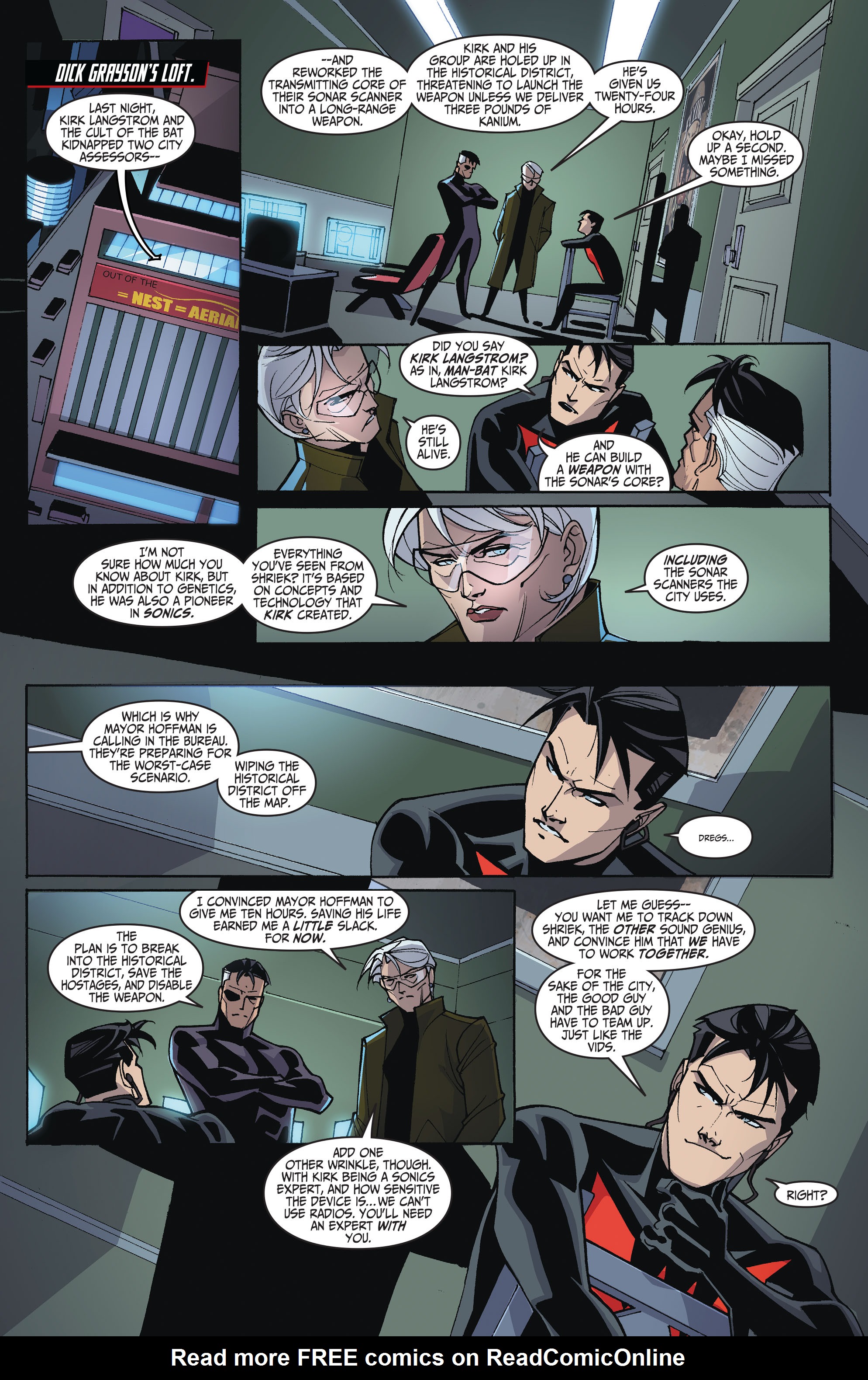 Read online Batman Beyond 2.0 comic -  Issue # _TPB 1 (Part 2) - 7