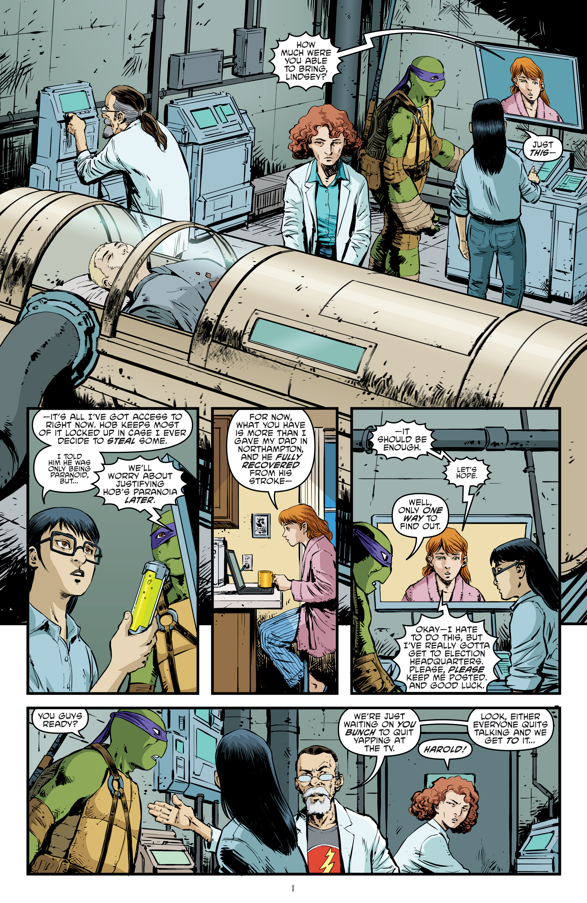 Read online Teenage Mutant Ninja Turtles (2011) comic -  Issue #95 - 3