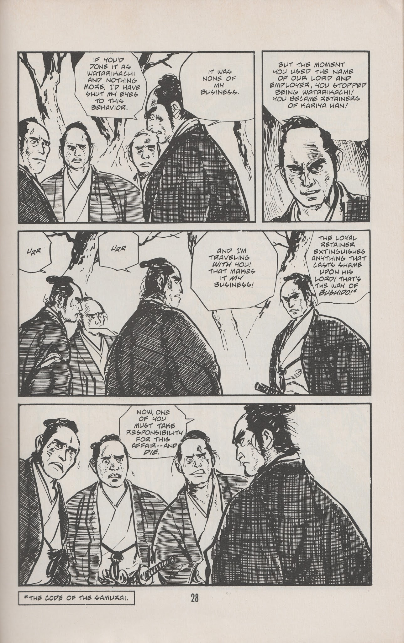 Read online Lone Wolf and Cub comic -  Issue #29 - 31