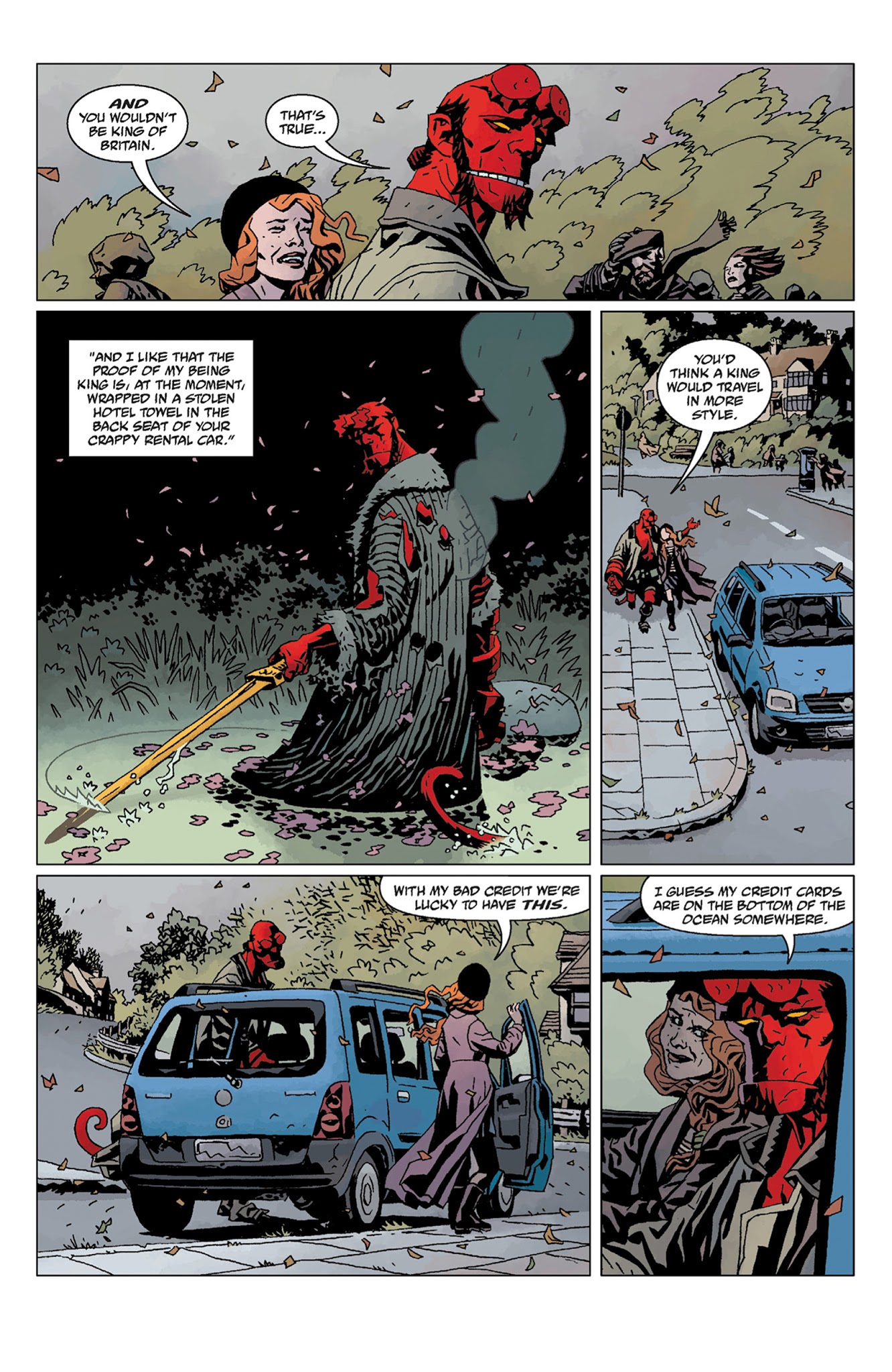 Read online Hellboy: The Storm And The Fury comic -  Issue # TPB - 20