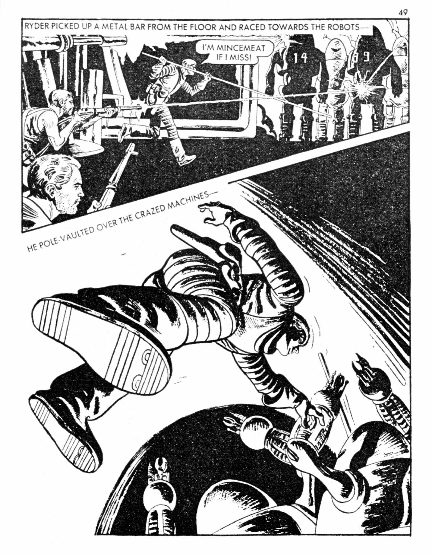 Read online Starblazer comic -  Issue #147 - 49
