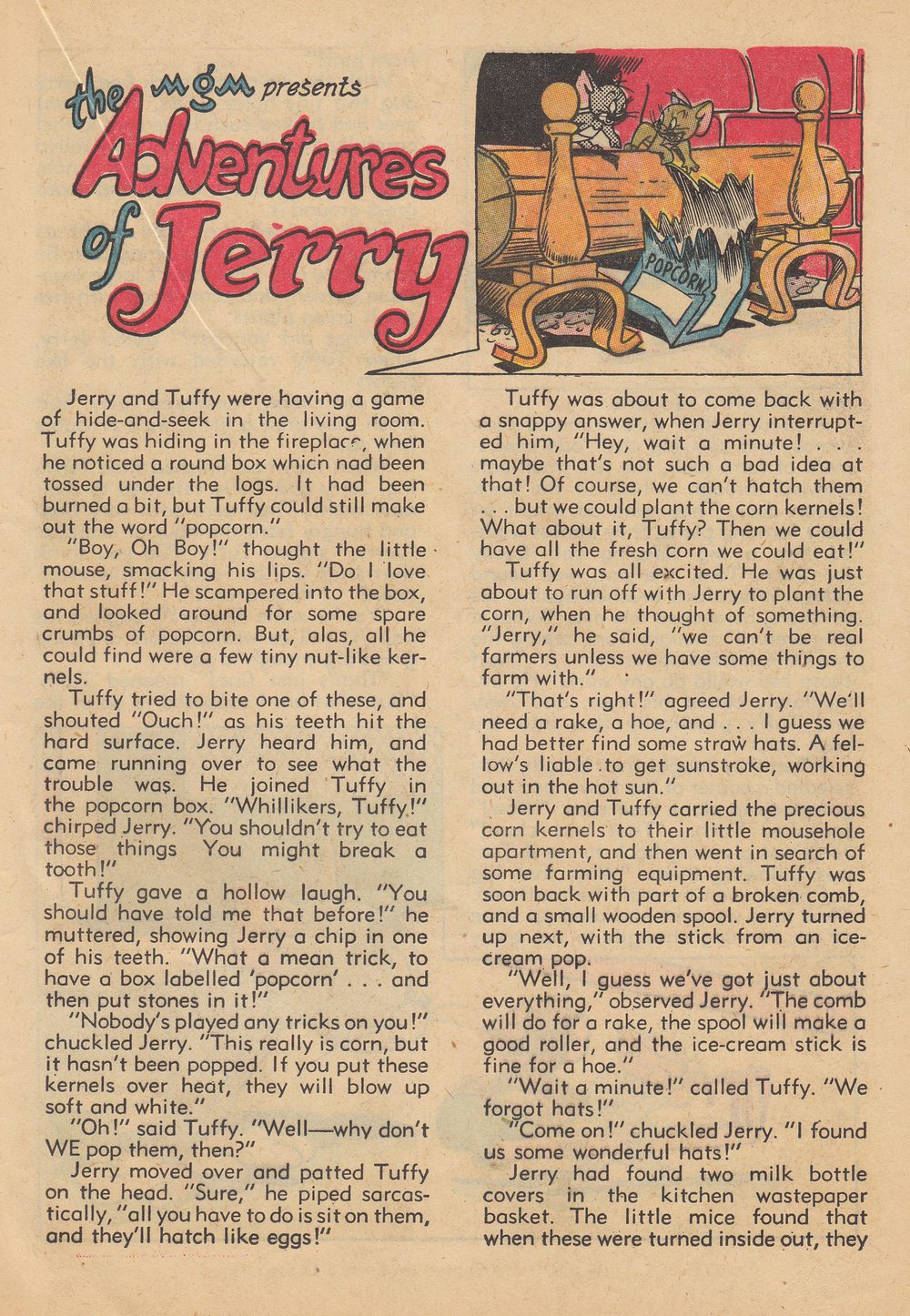 Read online Tom & Jerry Comics comic -  Issue #60 - 22