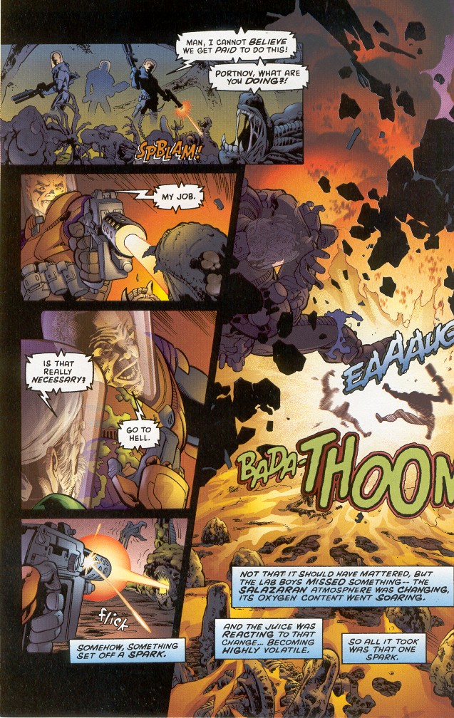Read online Aliens: Xenogenesis comic -  Issue #1 - 7