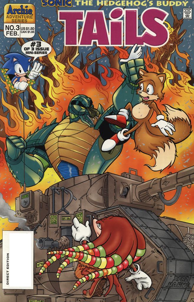 Read online Tails comic -  Issue #3 - 1