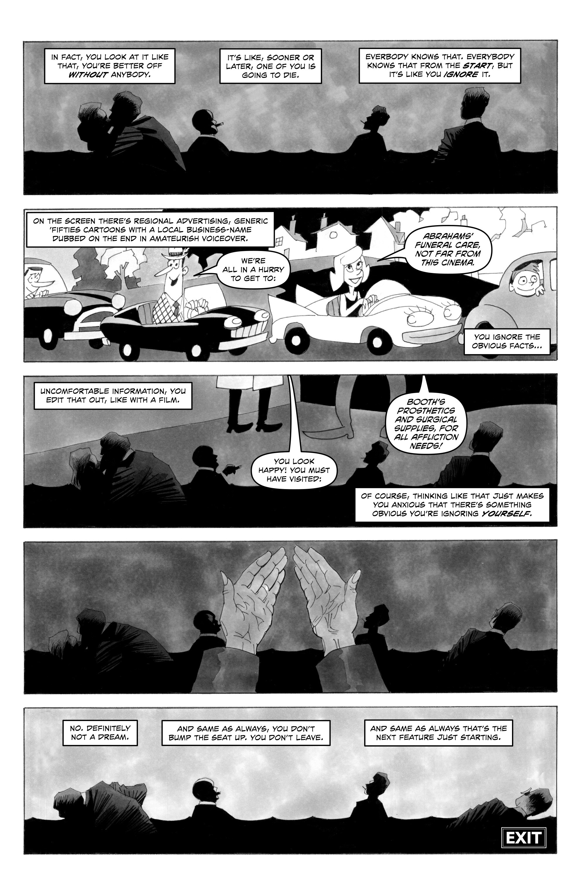 Read online Alan Moore's Cinema Purgatorio comic -  Issue #5 - 12