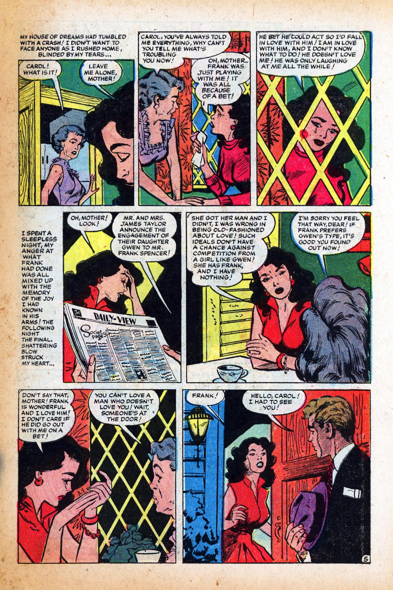 Read online Love Romances comic -  Issue #47 - 31