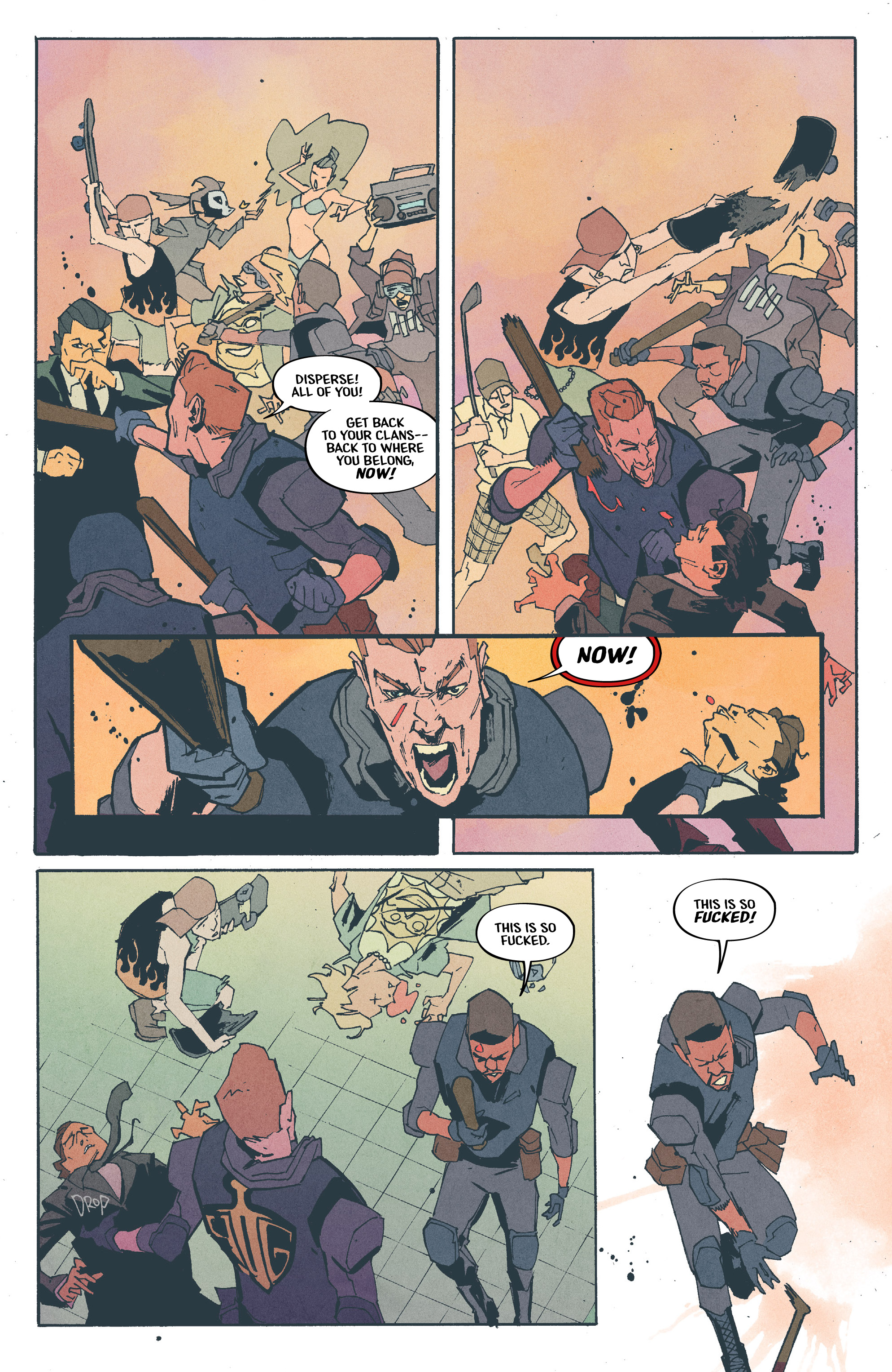 Read online Mall comic -  Issue #4 - 5