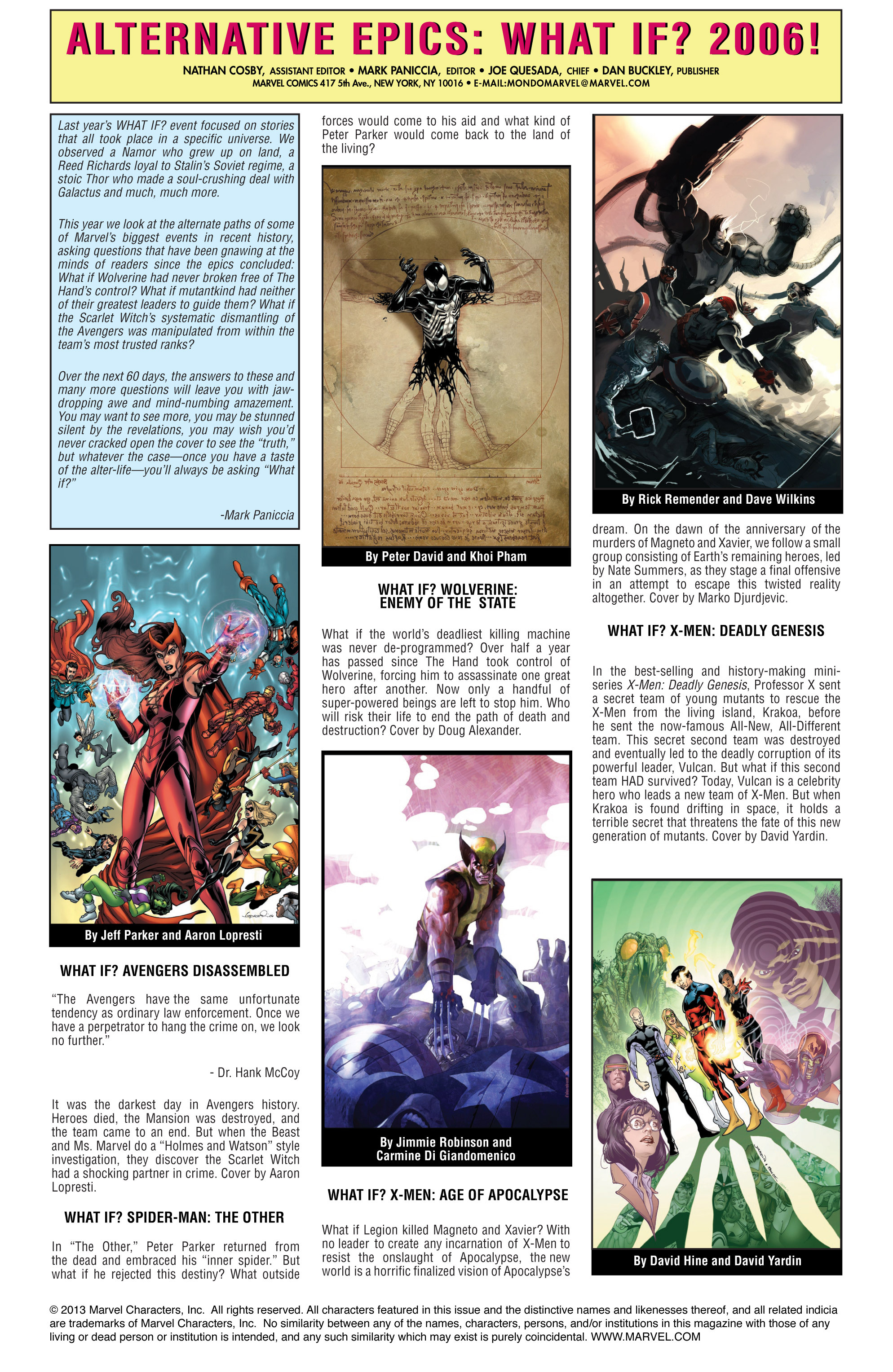 Read online What If? Featuring Avengers Disassembled comic -  Issue # Full - 39