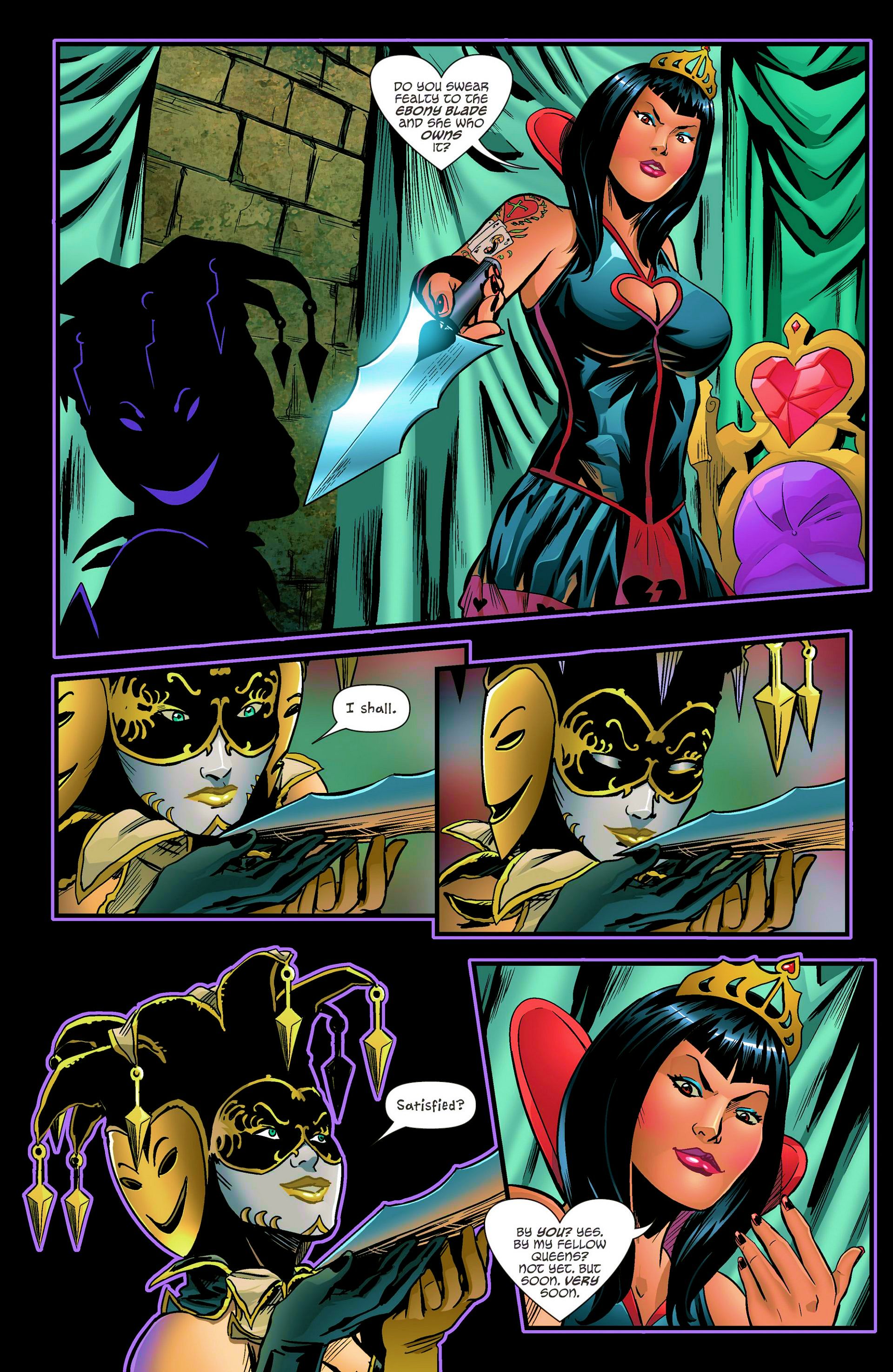 Read online Grimm Fairy Tales presents Wonderland: Clash of Queens comic -  Issue #4 - 8
