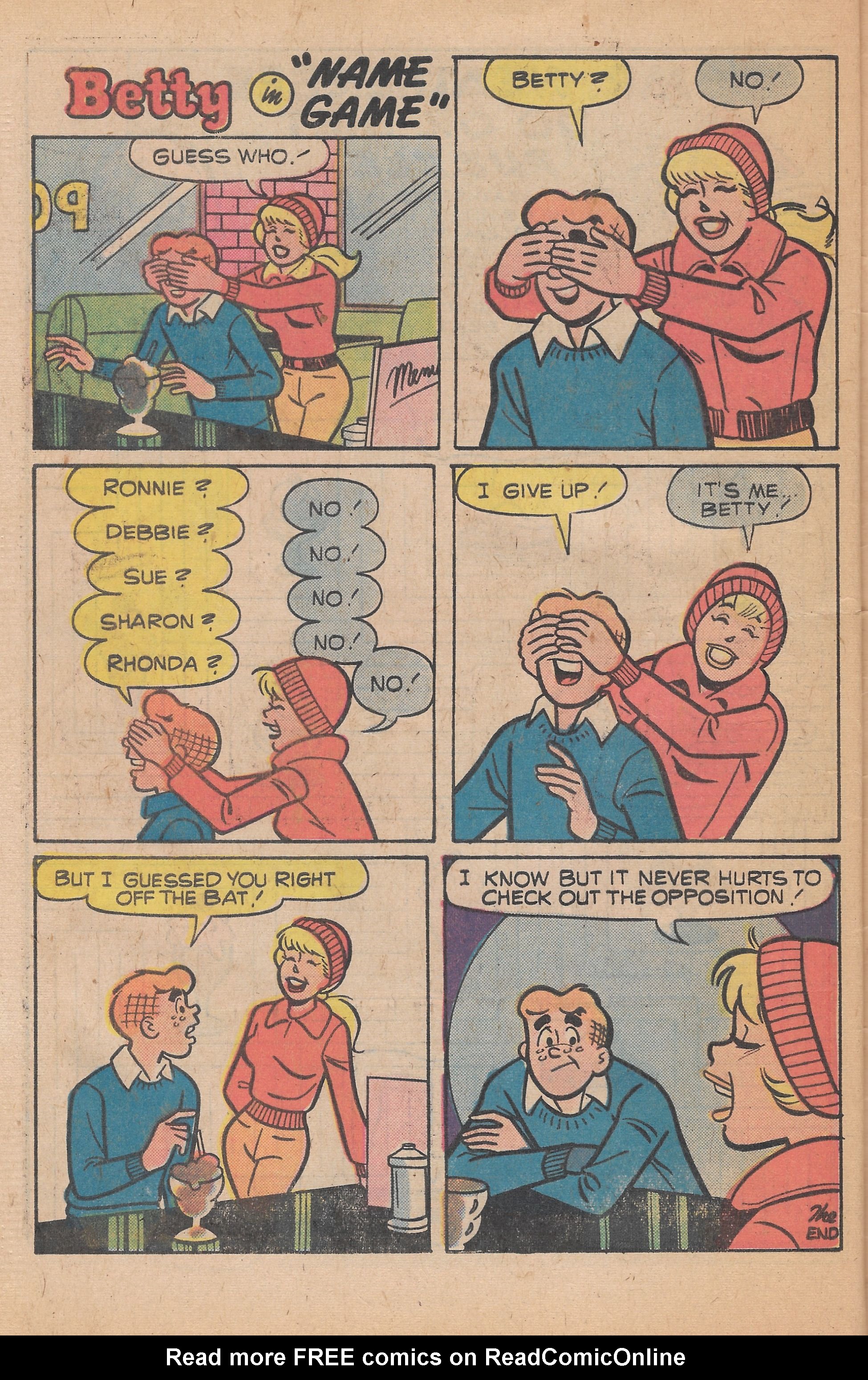 Read online Archie's Joke Book Magazine comic -  Issue #231 - 32