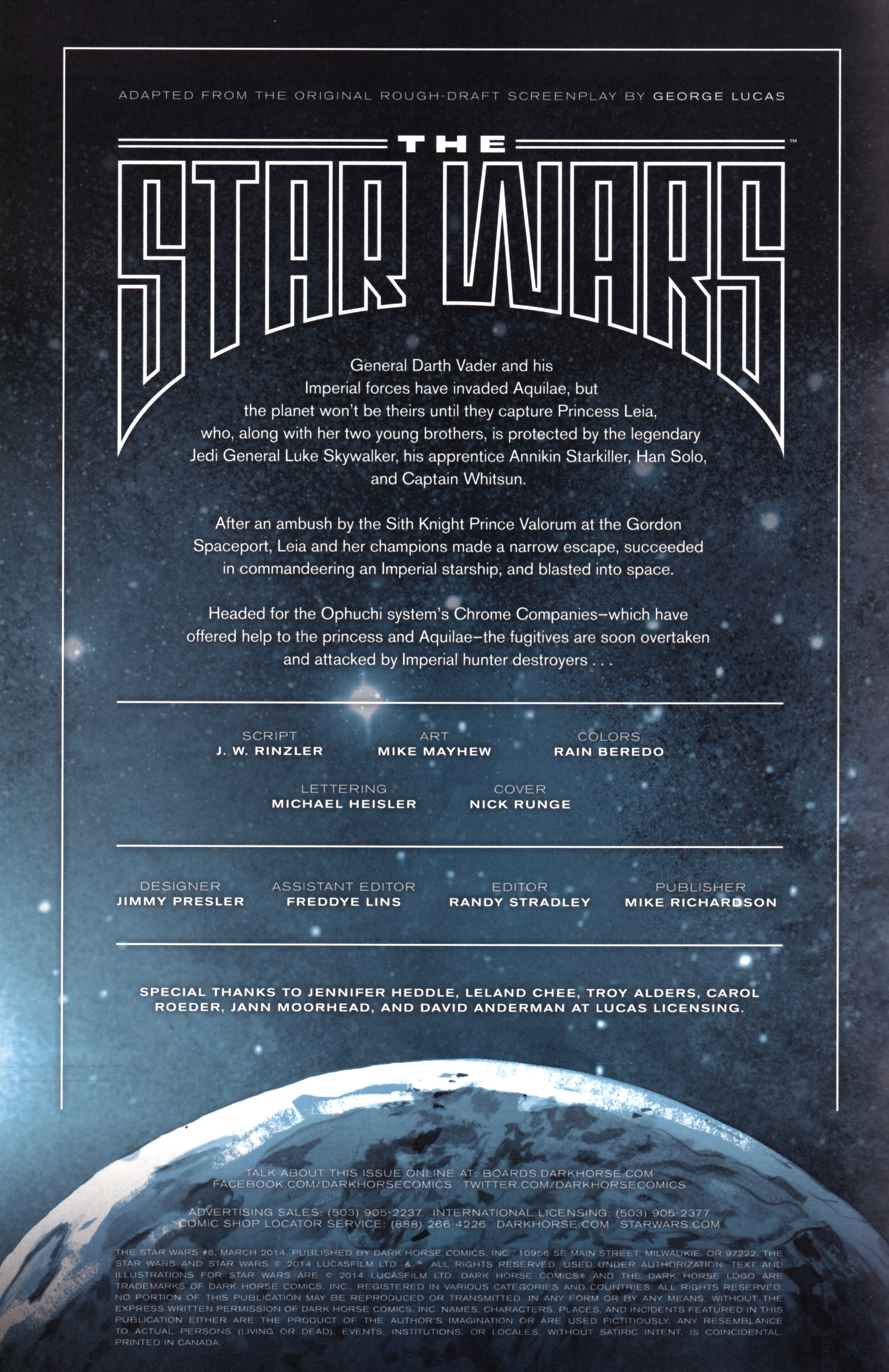 Read online The Star Wars comic -  Issue #6 - 2