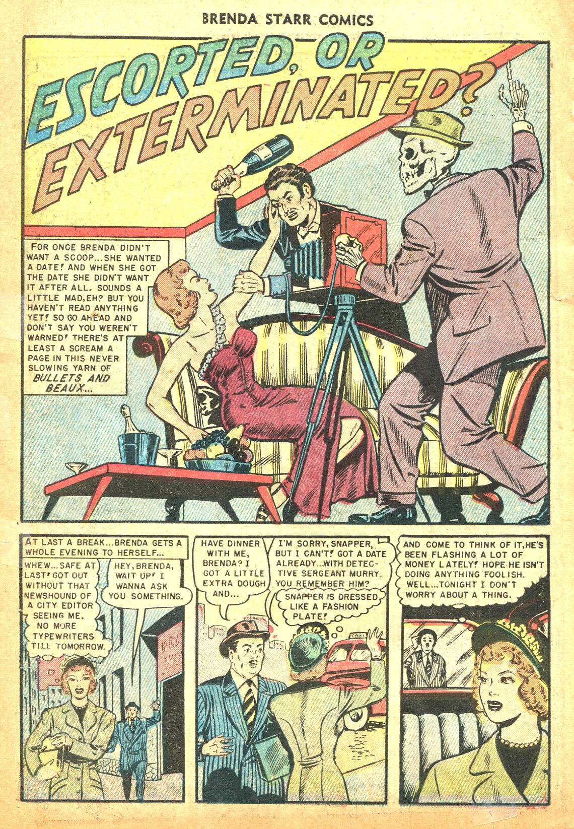 Read online Brenda Starr (1948) comic -  Issue #10 - 26