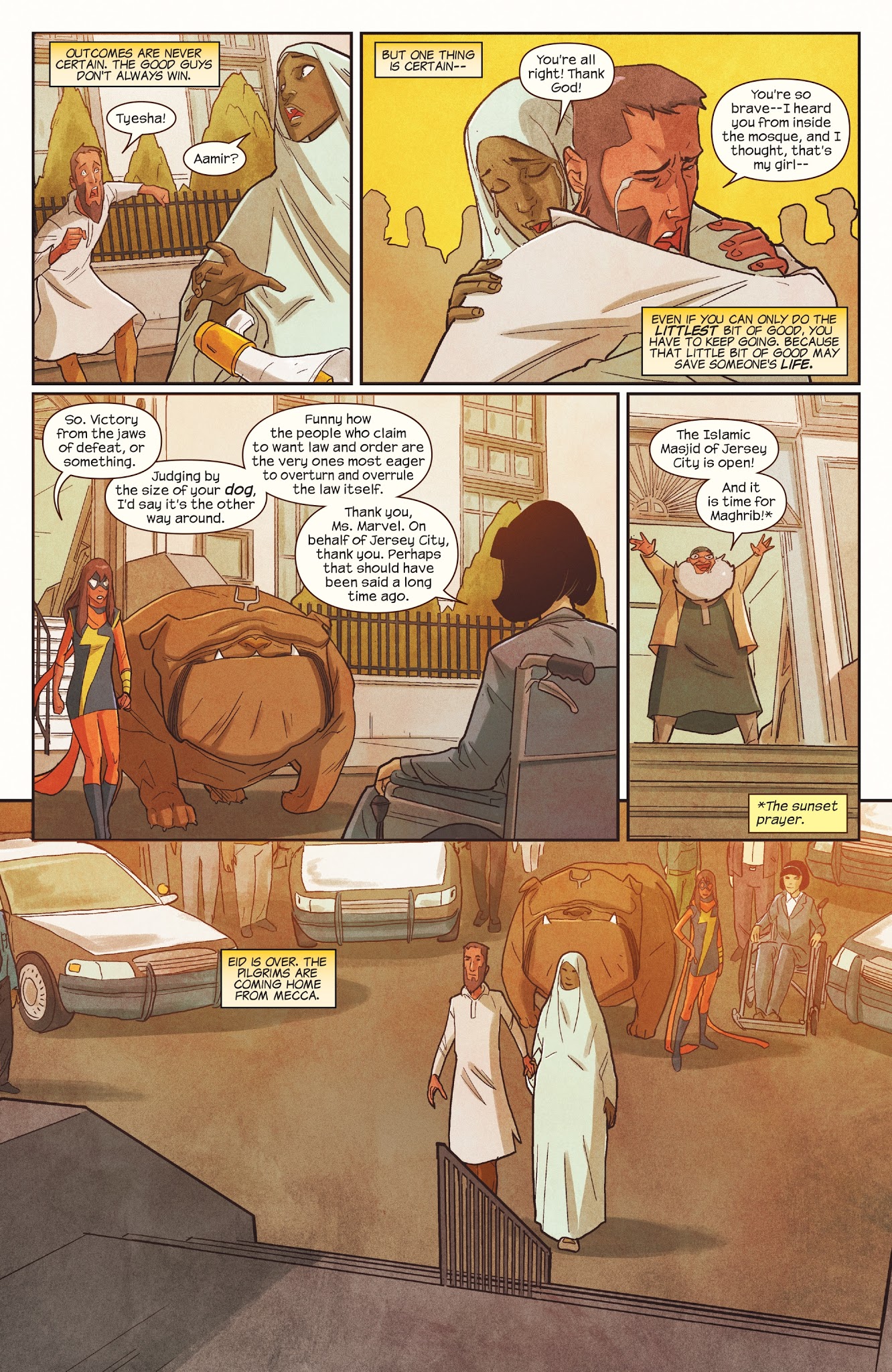 Read online Ms. Marvel (2016) comic -  Issue #22 - 21