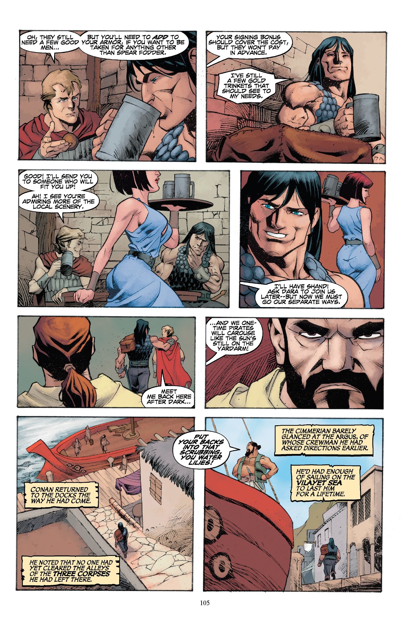Read online Conan Omnibus comic -  Issue # TPB 5 (Part 2) - 7