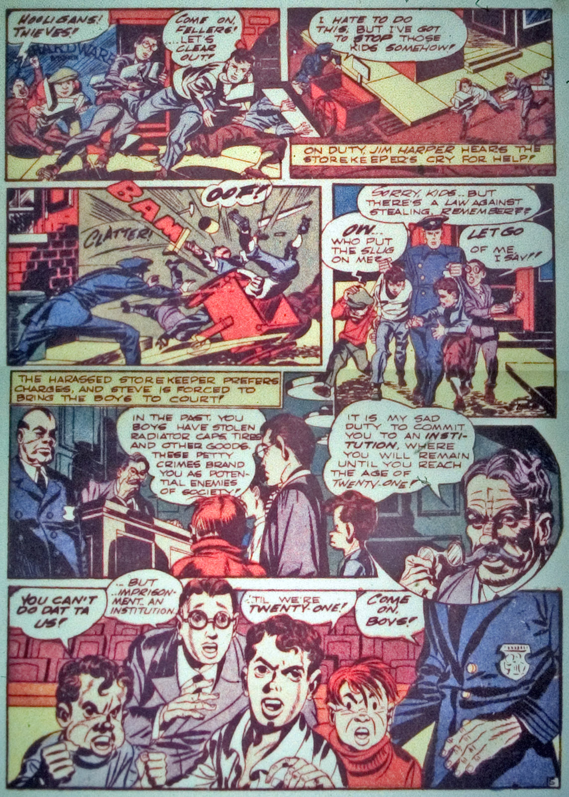 Read online Star Spangled Comics comic -  Issue #7 - 7