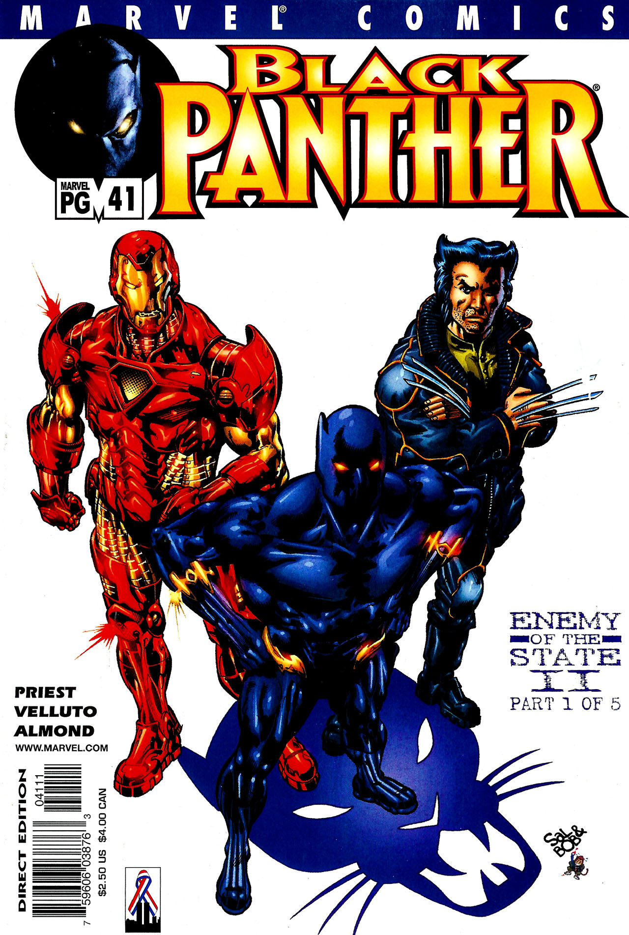 Read online Black Panther (1998) comic -  Issue #41 - 1