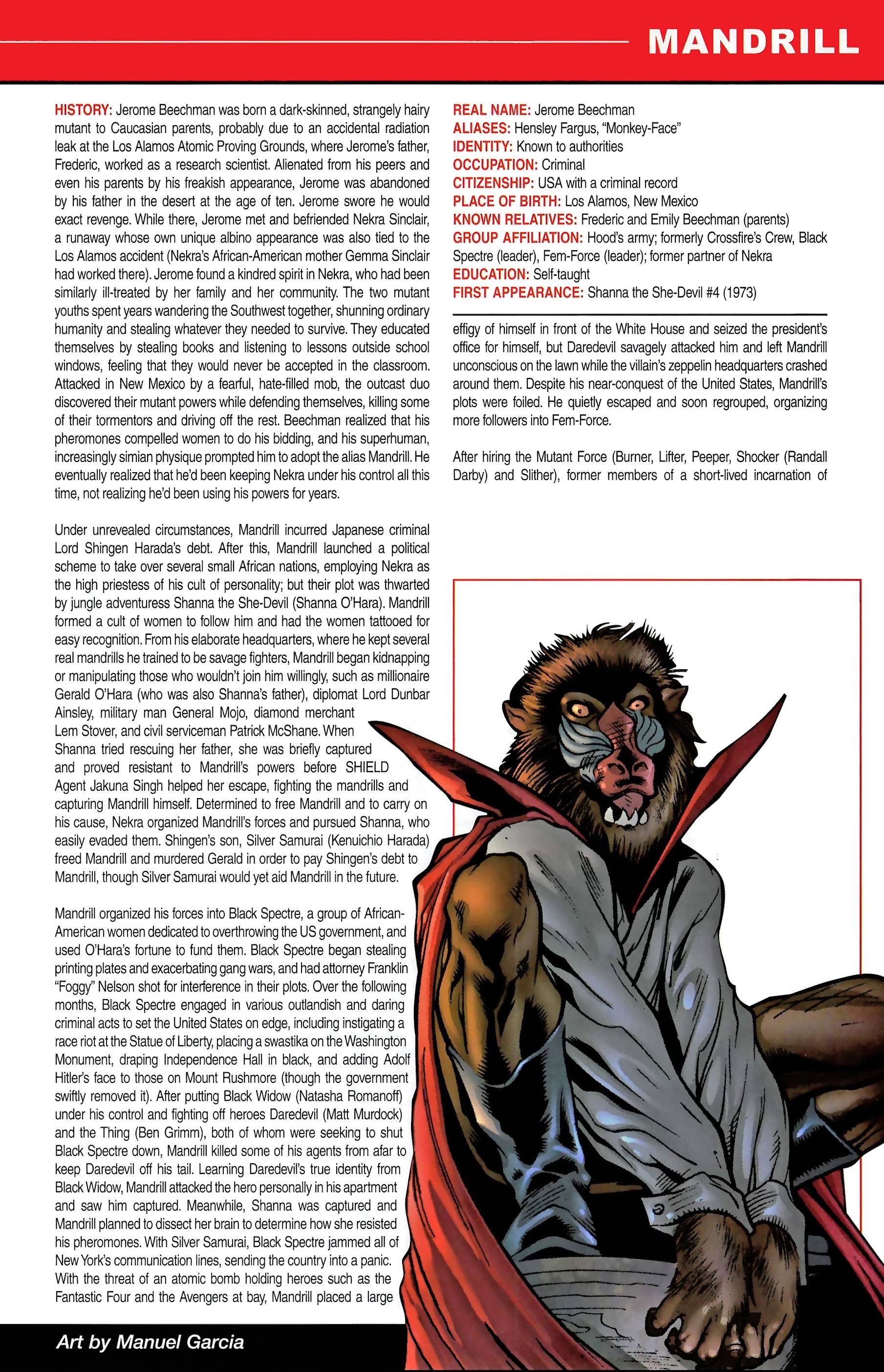 Read online Official Handbook of the Marvel Universe A to Z comic -  Issue # TPB 7 (Part 1) - 43