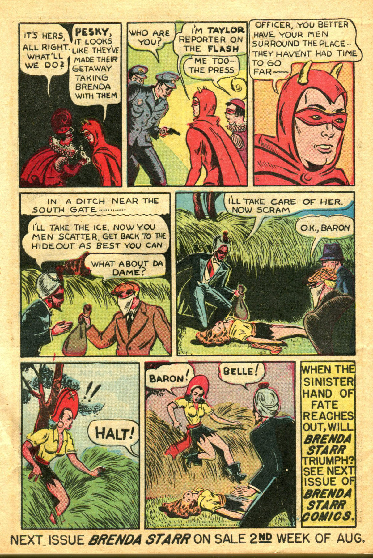 Read online Brenda Starr (1947) comic -  Issue #13 - 28