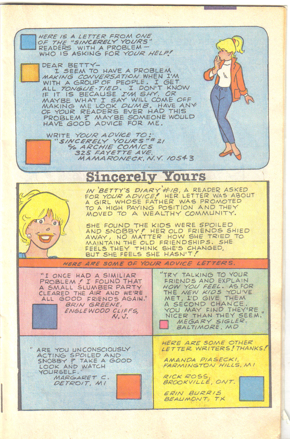 Read online Betty's Diary comic -  Issue #21 - 11