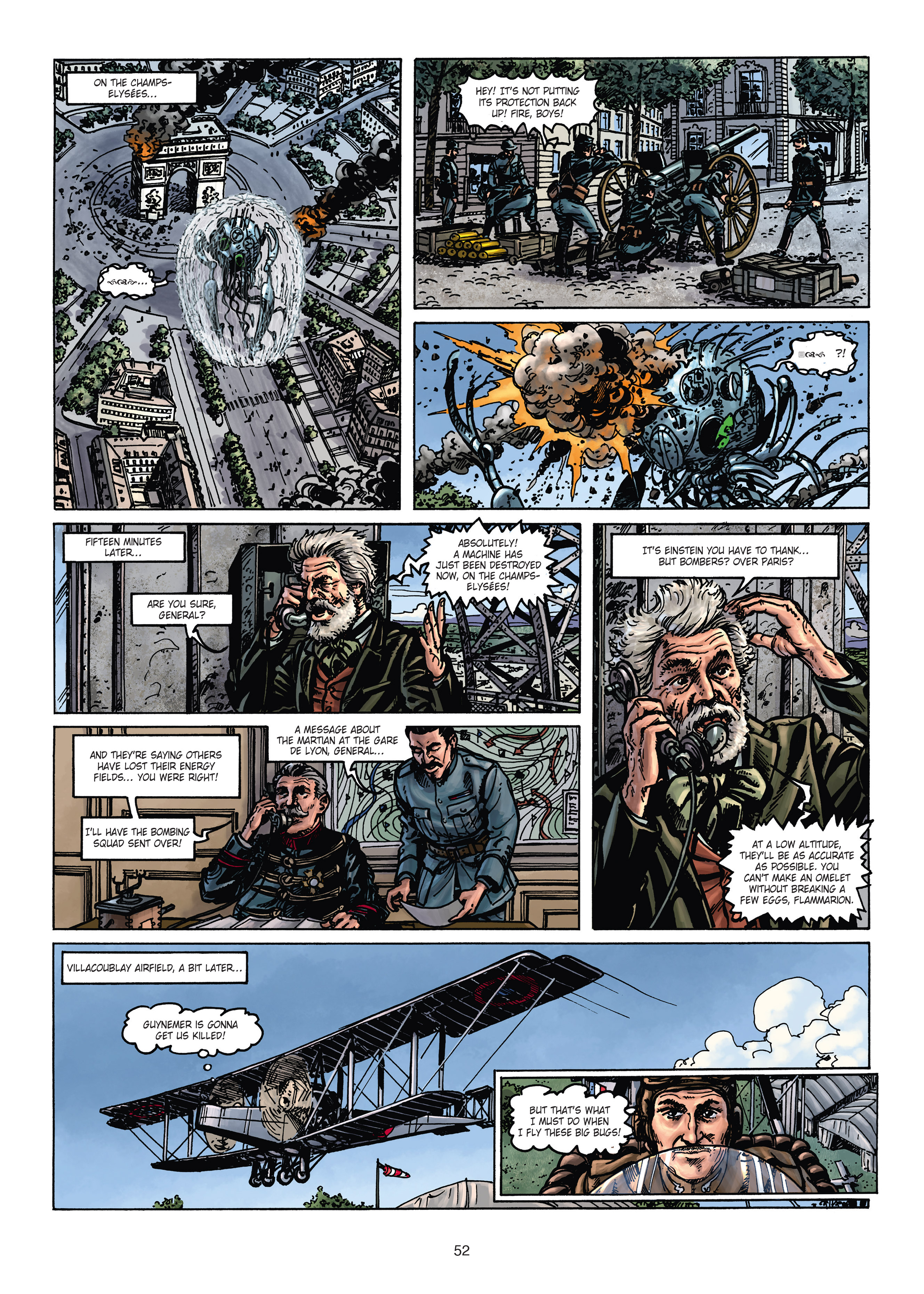 Read online War of the World War One Vol. 3: The Monsters from Mars comic -  Issue # Full - 52