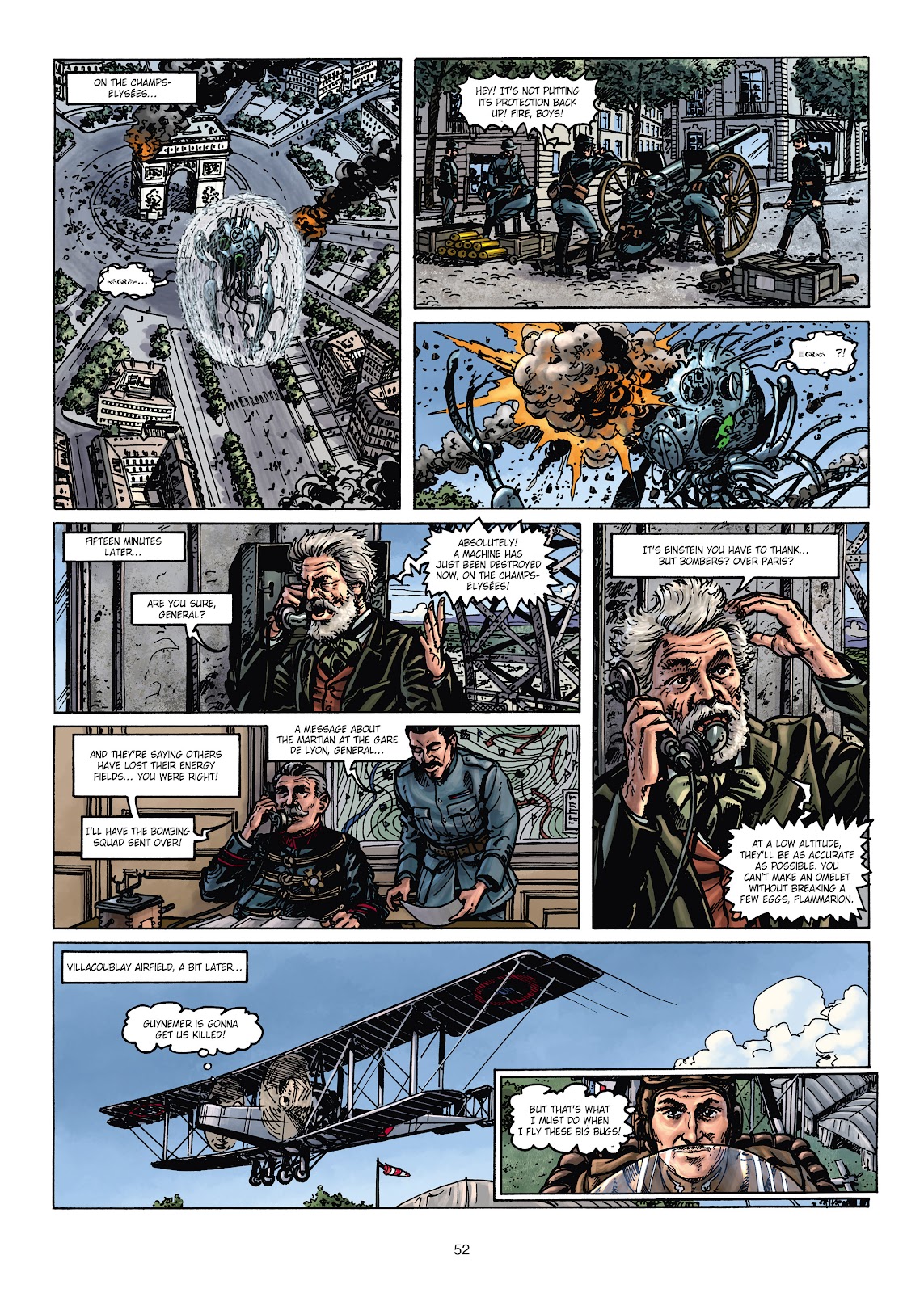 War of the World War One Vol. 3: The Monsters from Mars issue Full - Page 52