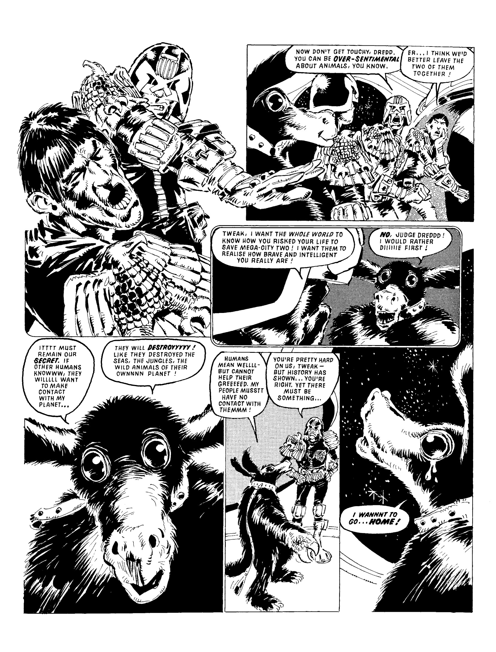 Read online Judge Dredd: The Cursed Earth Uncensored comic -  Issue # TPB - 170