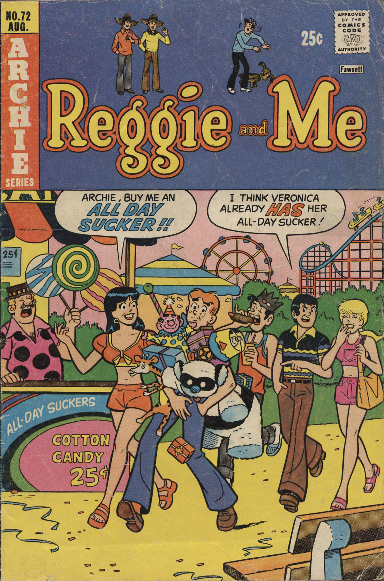 Read online Reggie and Me (1966) comic -  Issue #72 - 1