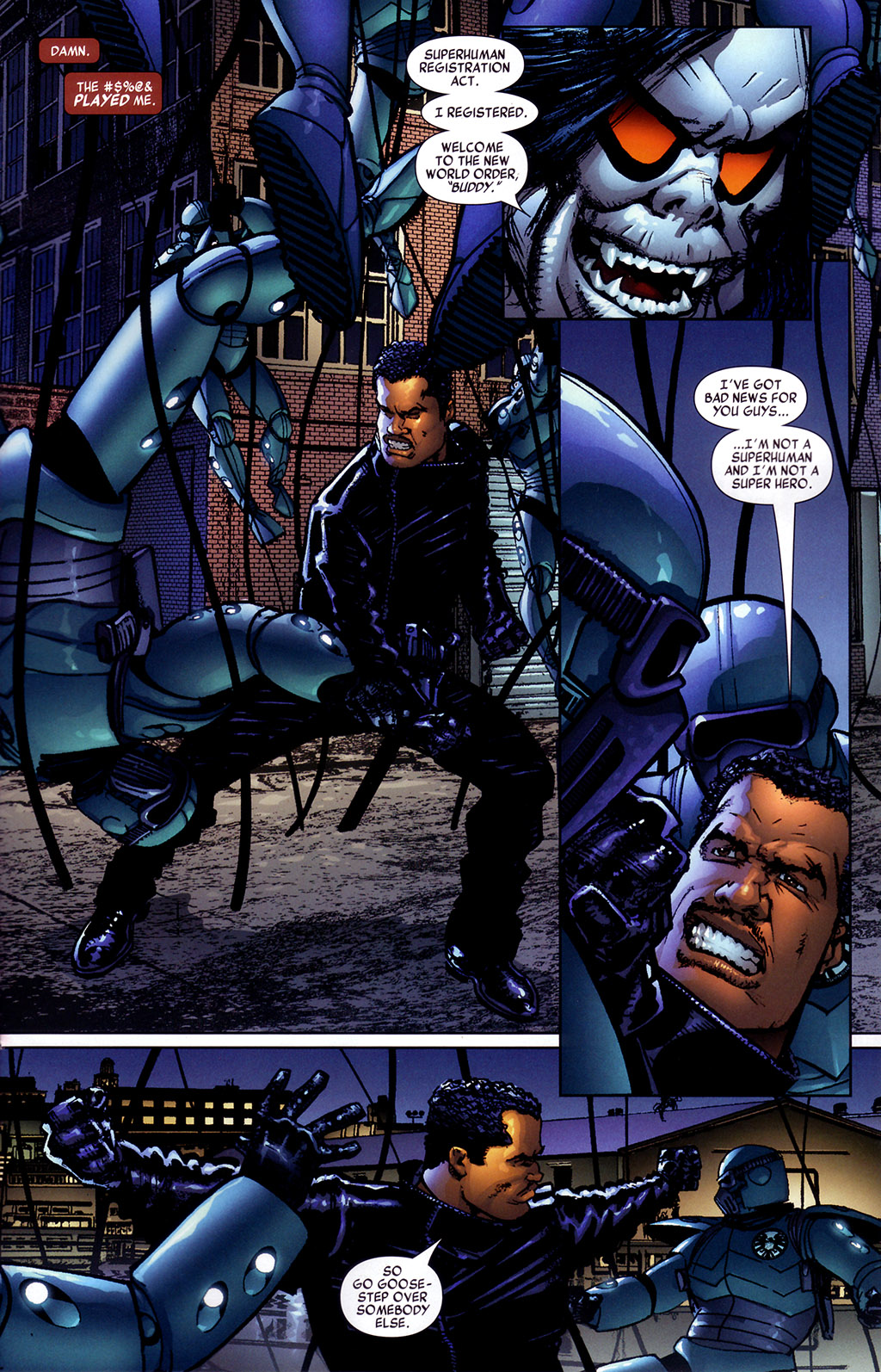 Read online Blade (2006) comic -  Issue #5 - 7