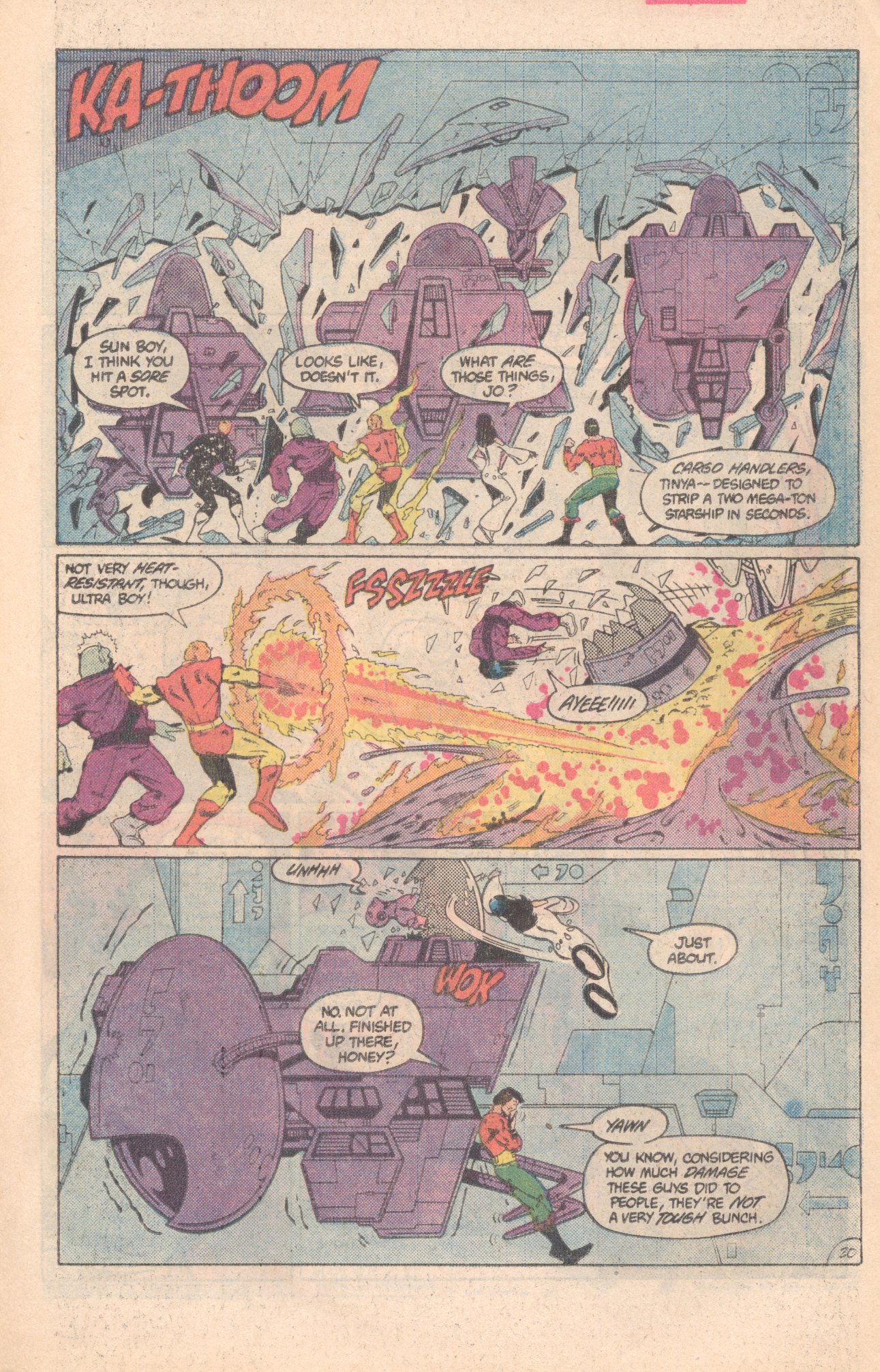 Read online Legion of Super-Heroes (1980) comic -  Issue #296 - 21