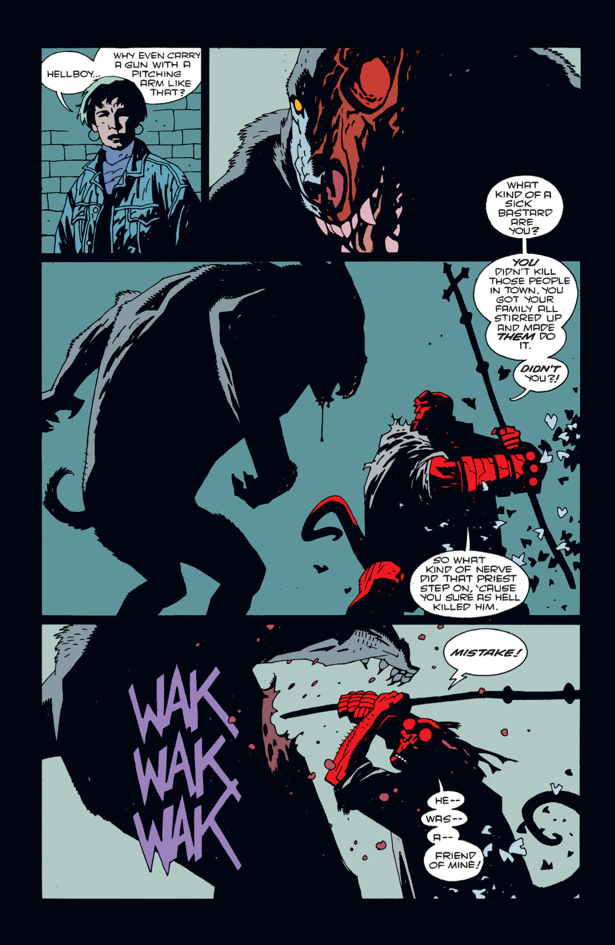 Read online Hellboy comic -  Issue #3 - 117