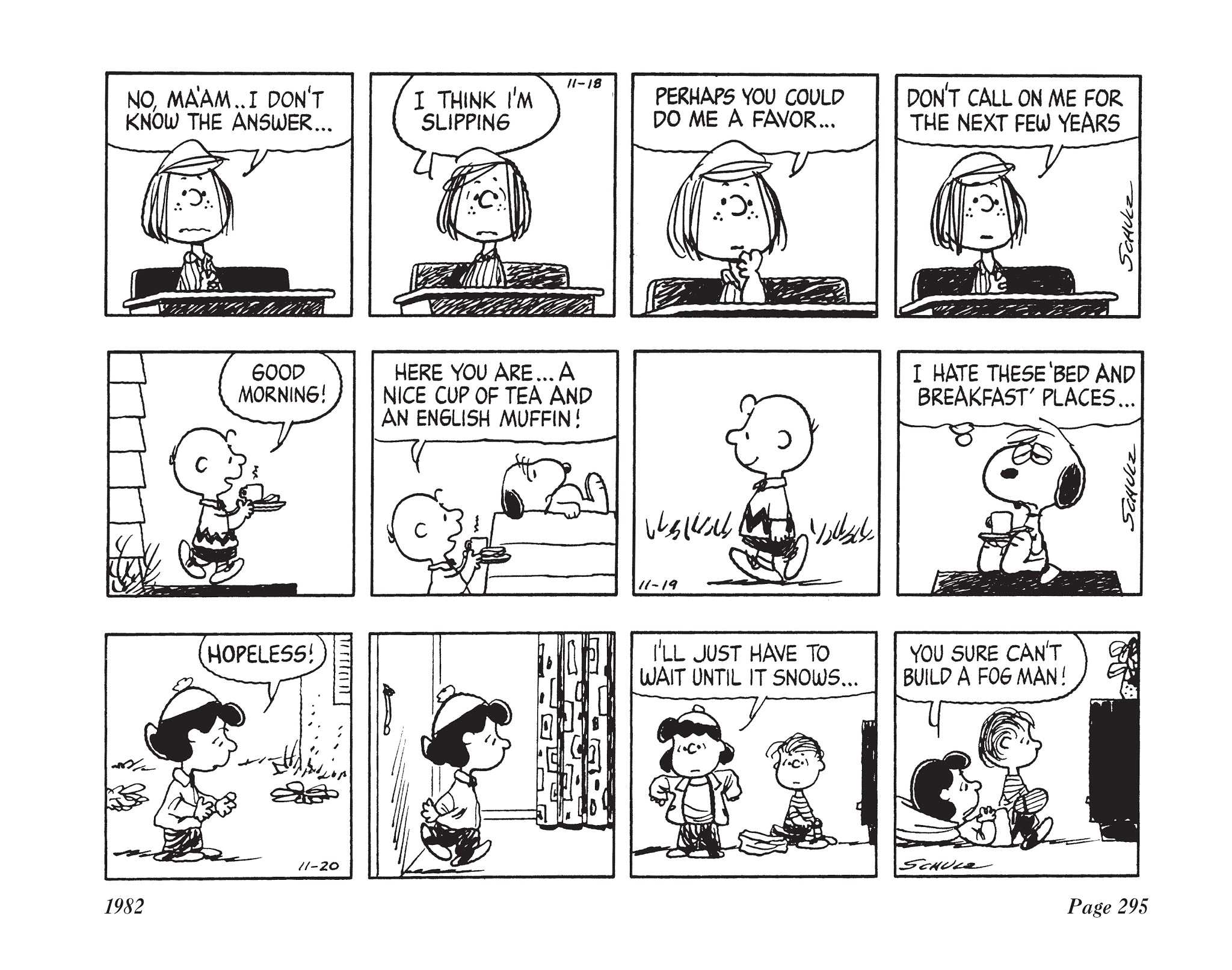 Read online The Complete Peanuts comic -  Issue # TPB 16 - 313