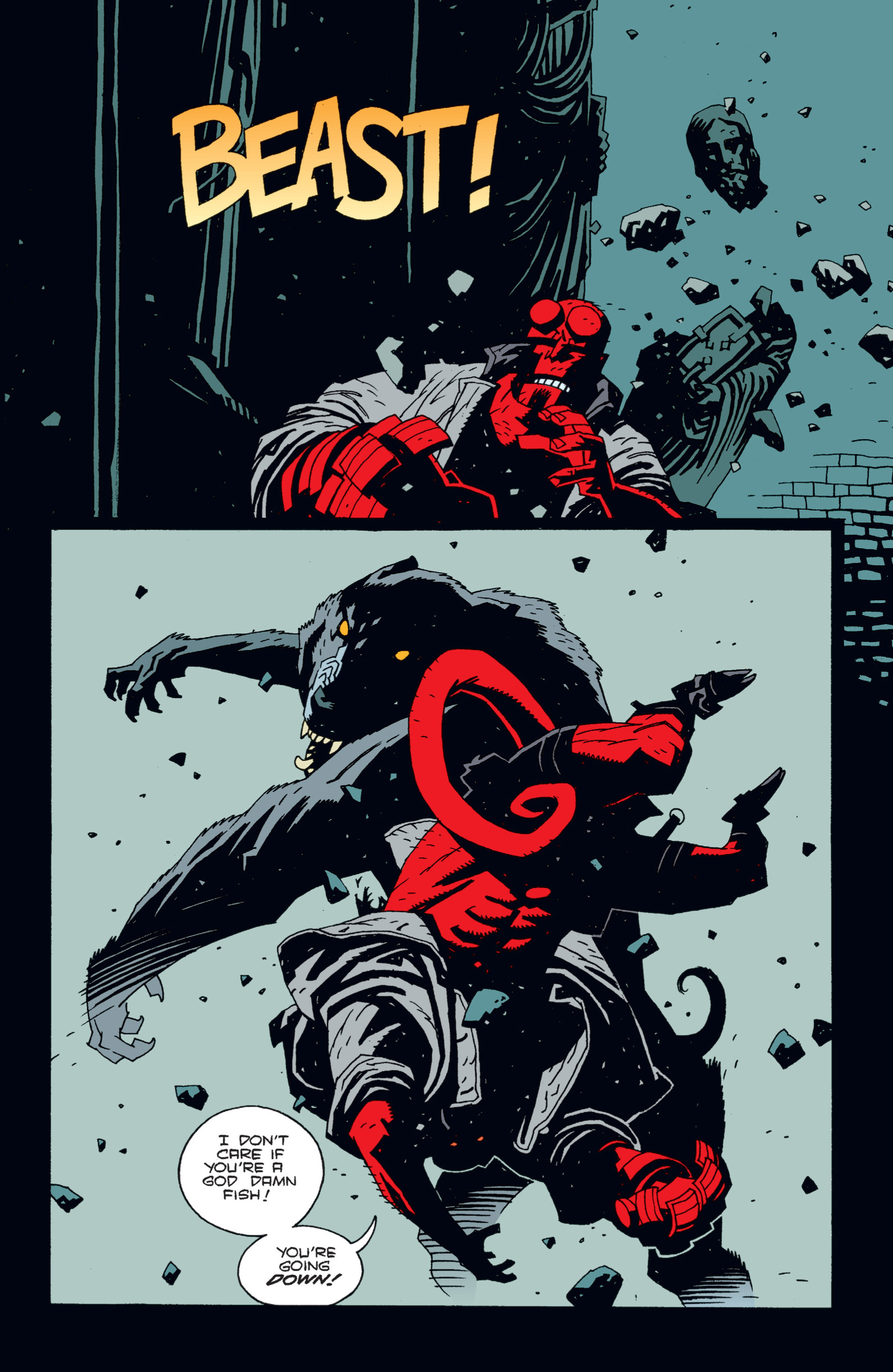 Read online Hellboy comic -  Issue #3 - 110
