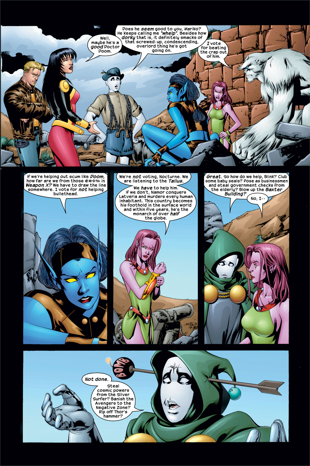 Read online Exiles (2001) comic -  Issue #14 - 4