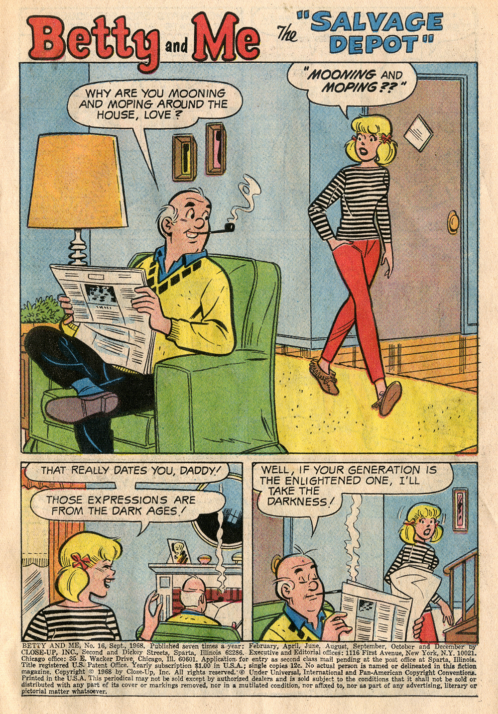 Read online Betty and Me comic -  Issue #16 - 3