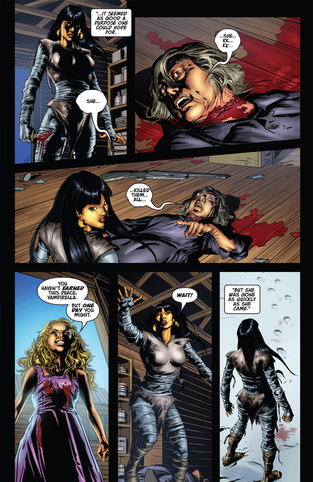Read online Vampirella and the Scarlet Legion comic -  Issue # TPB - 66
