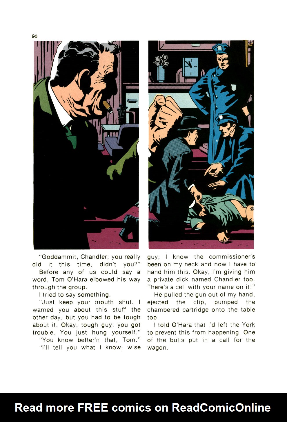 Read online Chandler: Red Tide comic -  Issue # TPB - 90