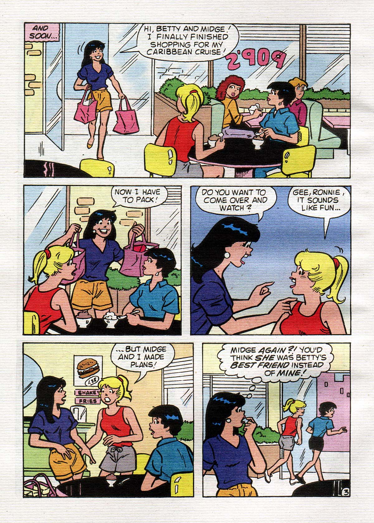 Read online Betty and Veronica Digest Magazine comic -  Issue #148 - 9