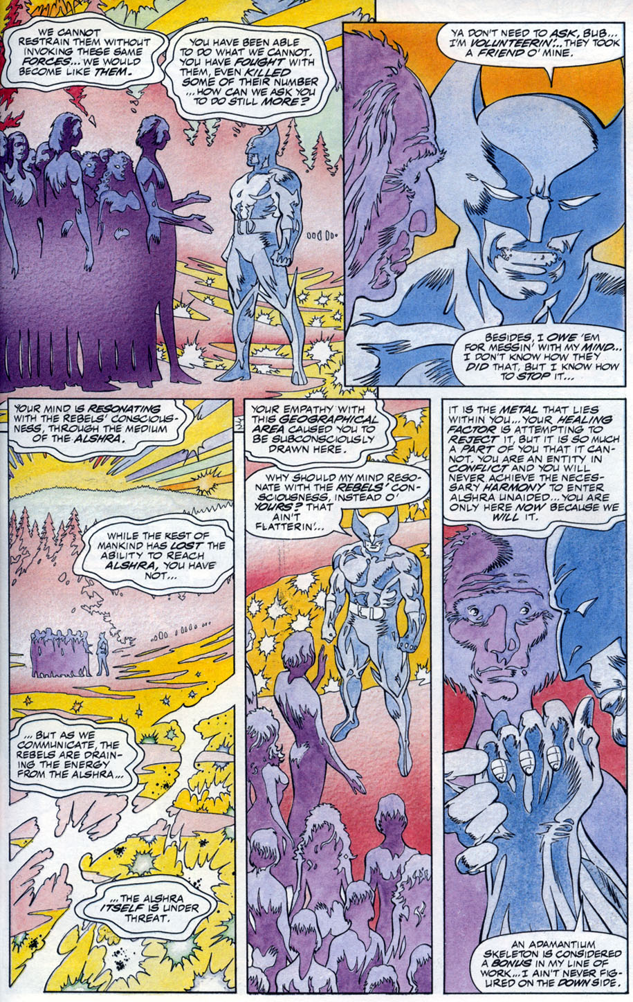 Read online Marvel Graphic Novel comic -  Issue #65 - Wolverine - Bloodlust - 23