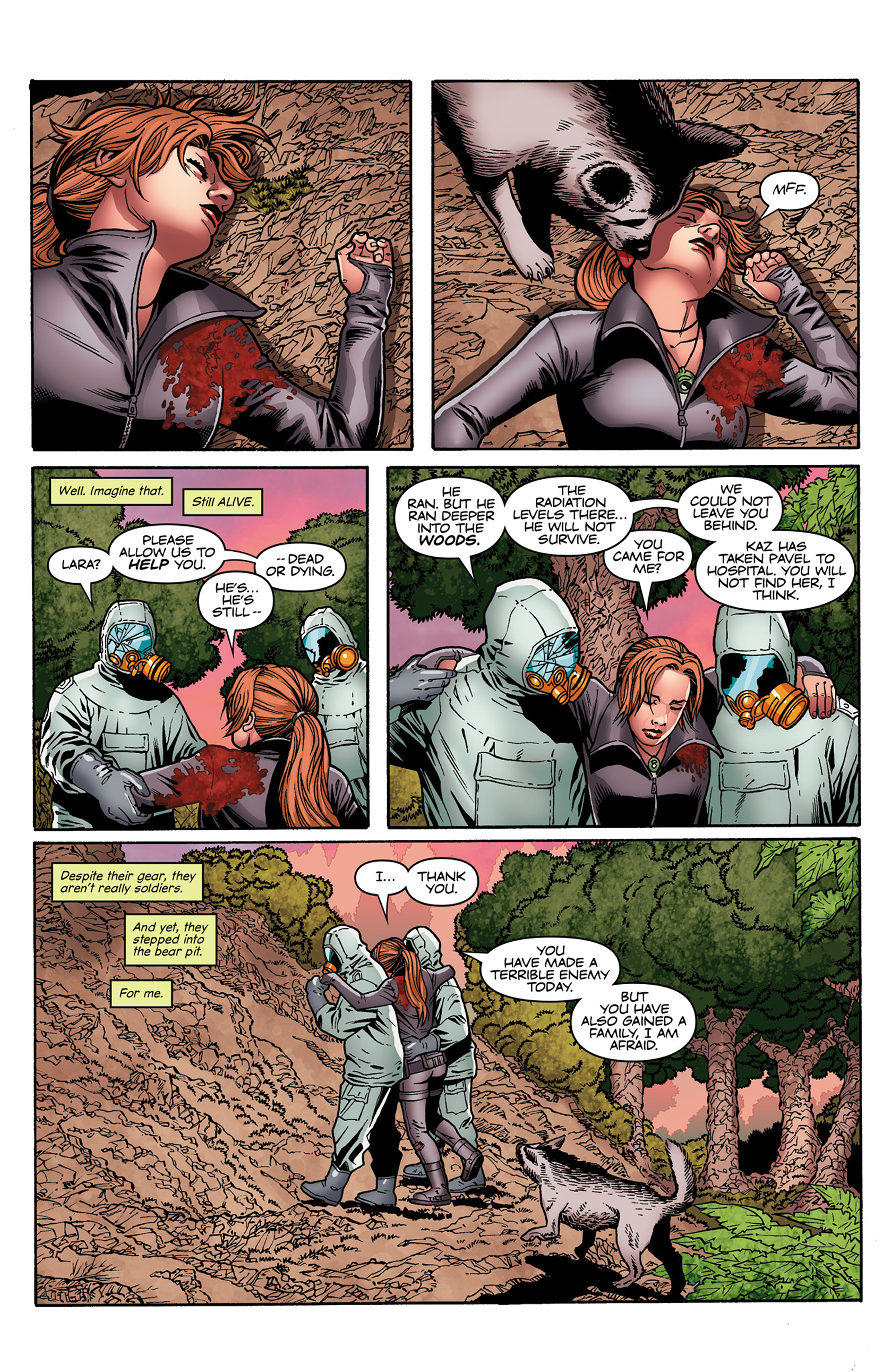 Read online Tomb Raider (2014) comic -  Issue #9 - 13