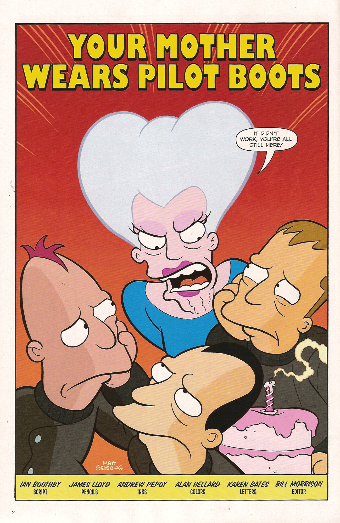 Read online Futurama Comics comic -  Issue #50a - 3