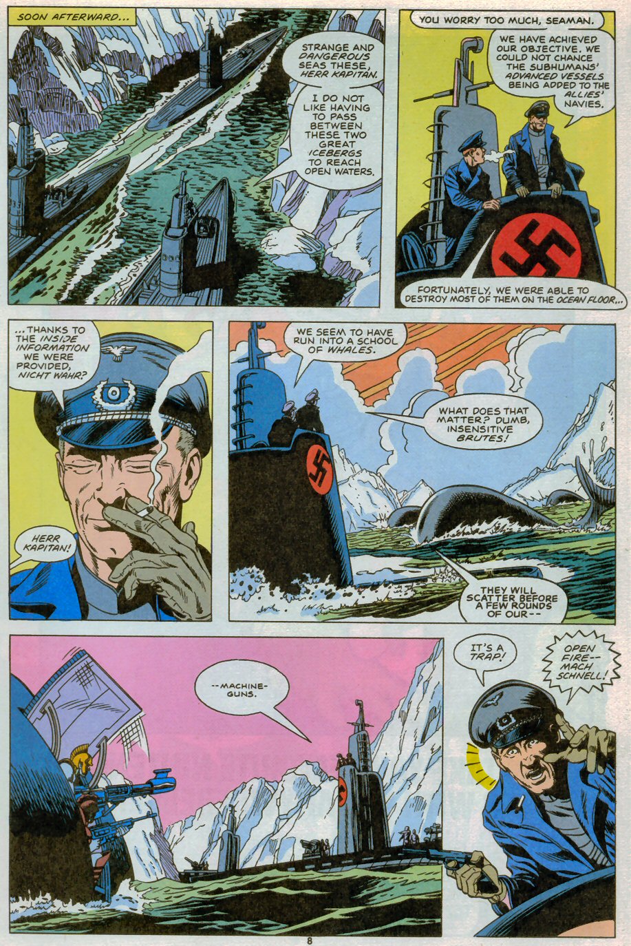 Read online Saga of the Sub-Mariner comic -  Issue #5 - 7