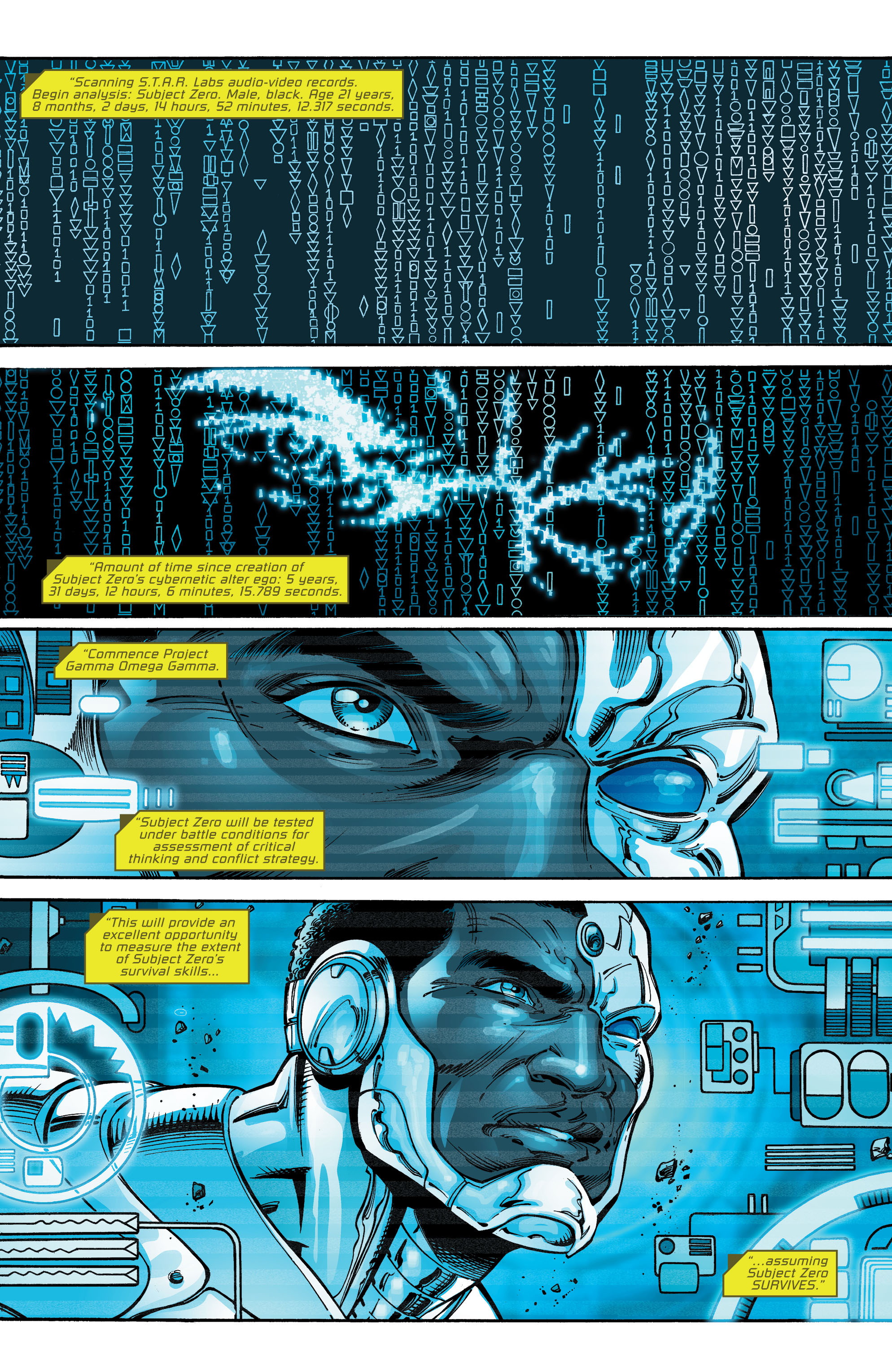 Read online Cyborg: Rebirth comic -  Issue # Full - 4
