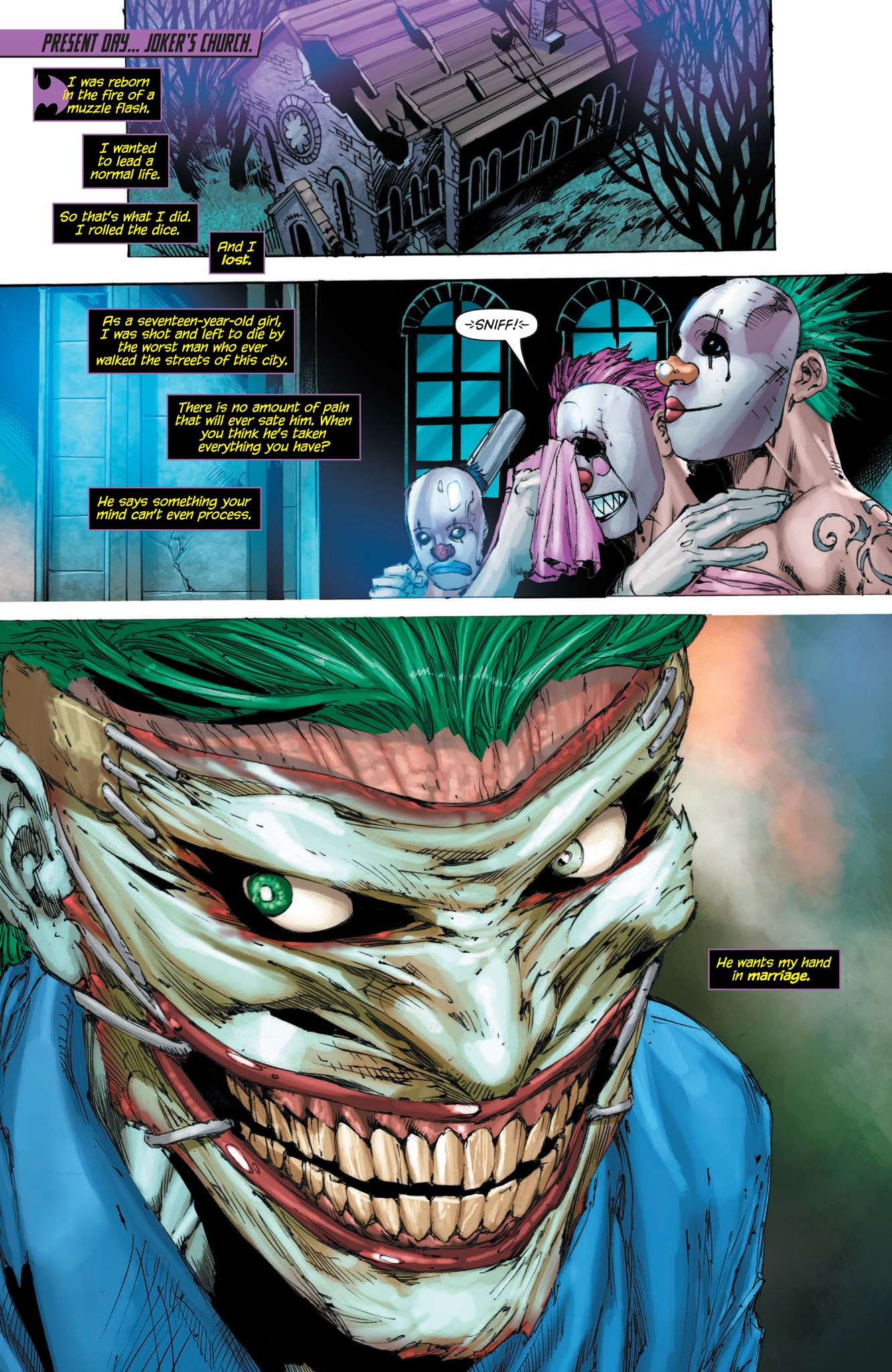 Read online The Joker: Death of the Family comic -  Issue # TPB - 179
