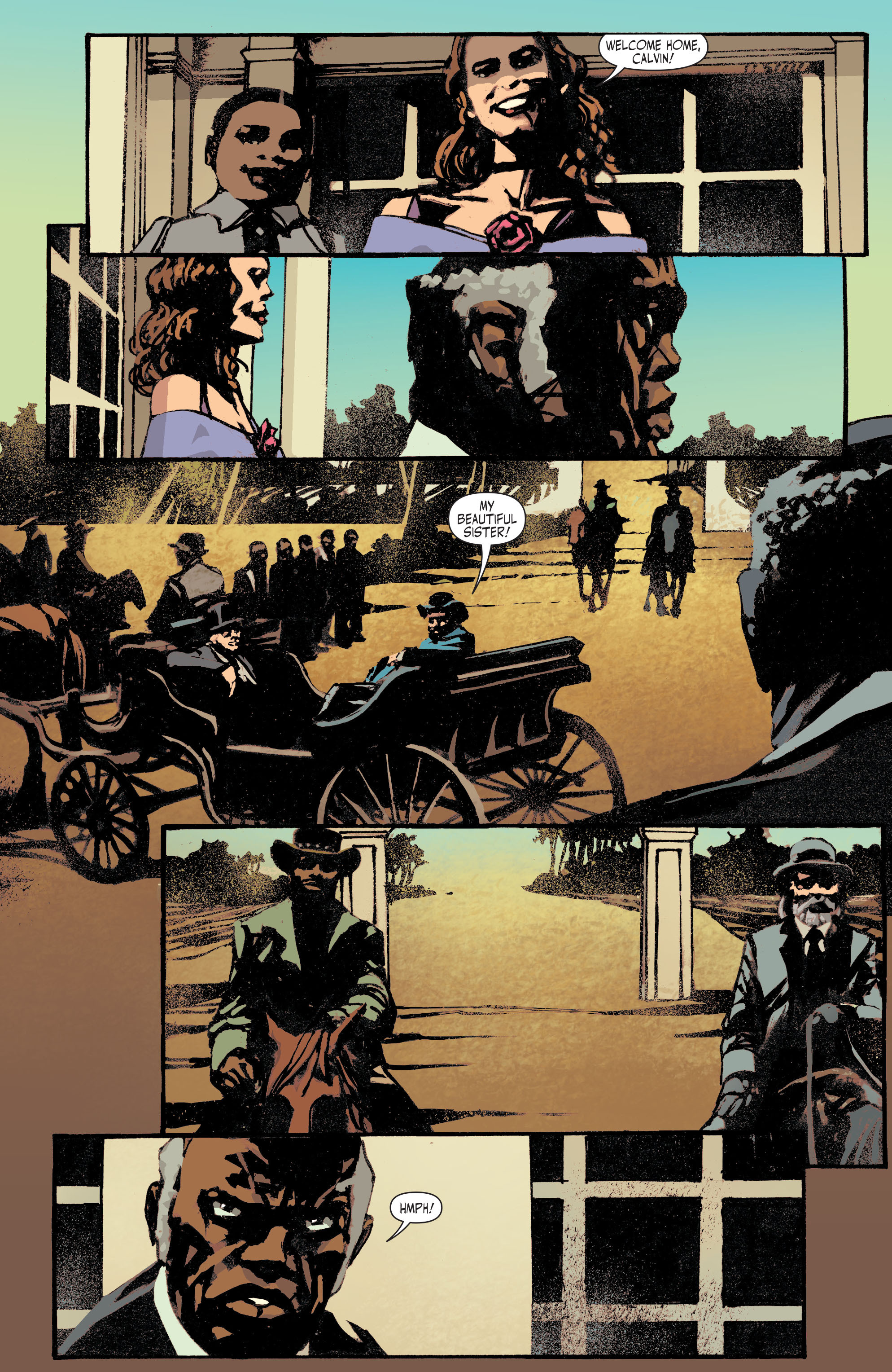 Read online Django Unchained comic -  Issue #5 - 6