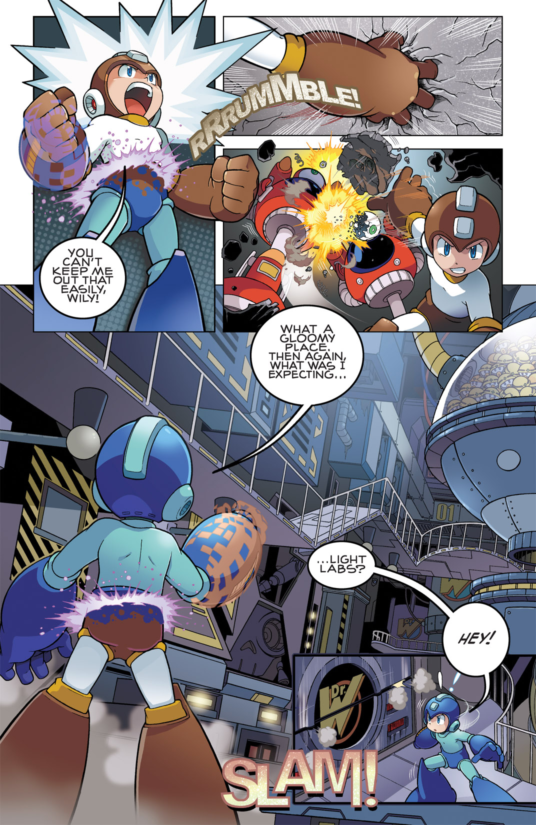 Read online Mega Man comic -  Issue # _TPB 1 - 8