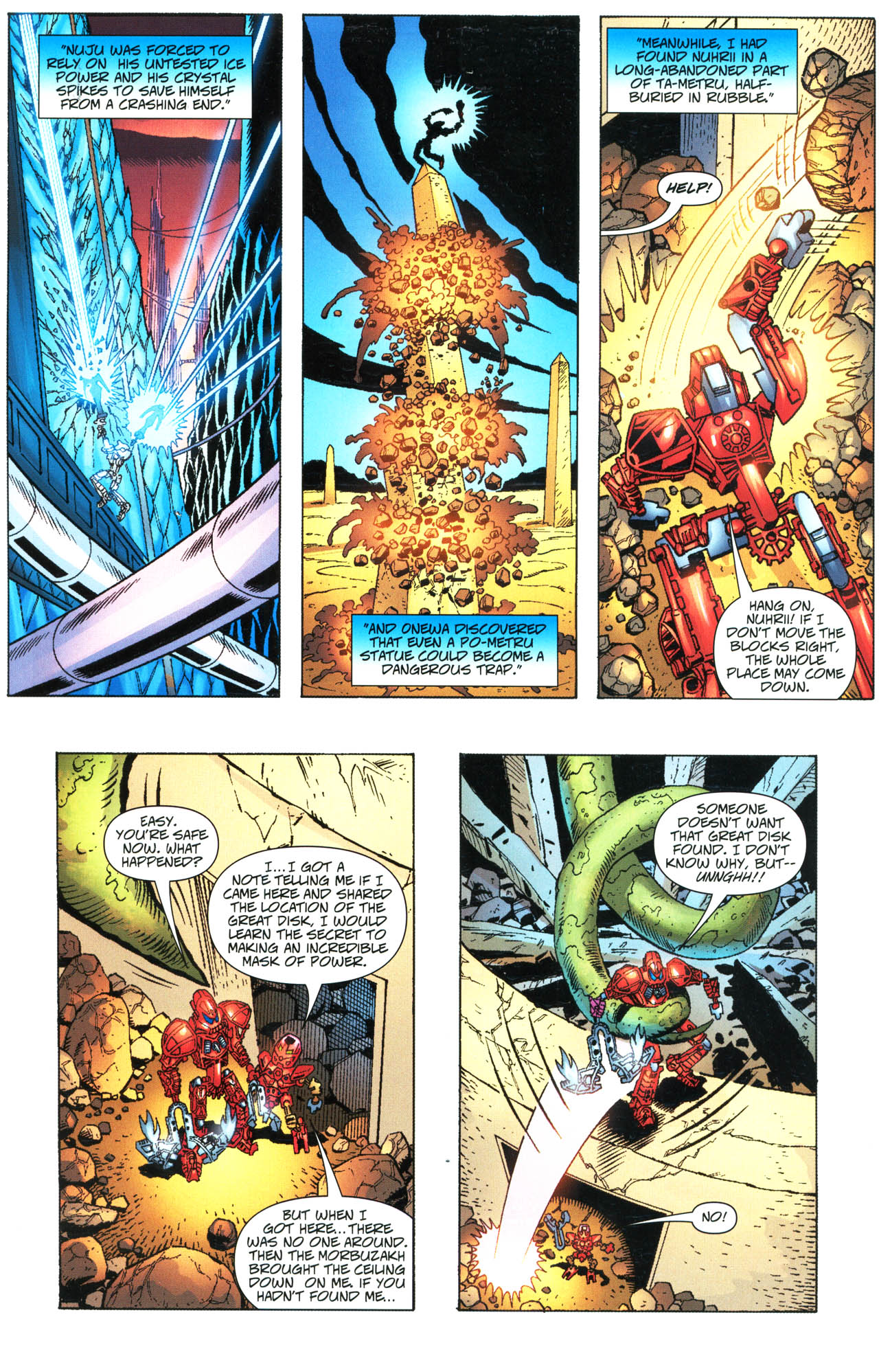 Read online Bionicle comic -  Issue #16 - 12