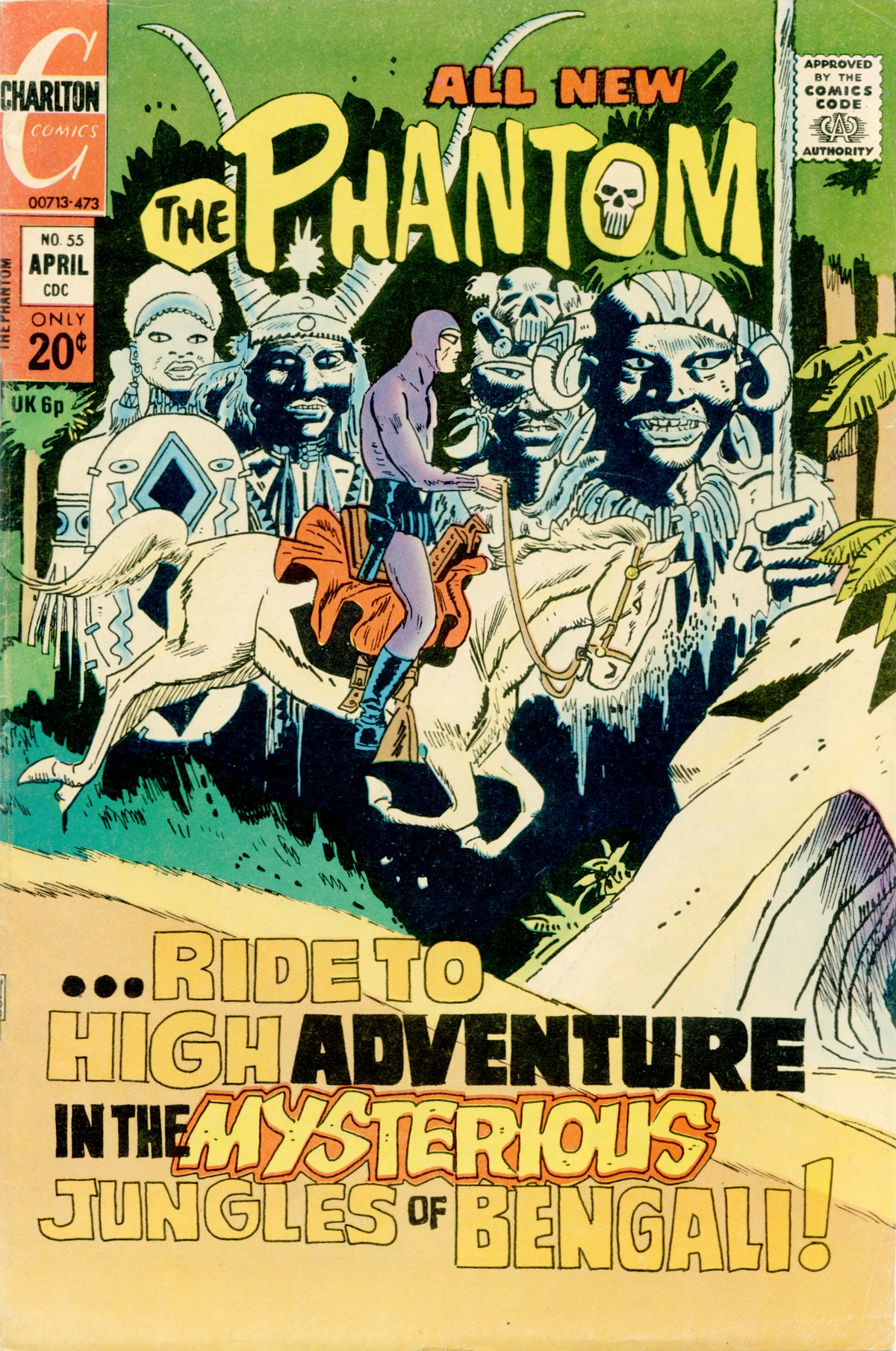 Read online The Phantom (1969) comic -  Issue #55 - 1
